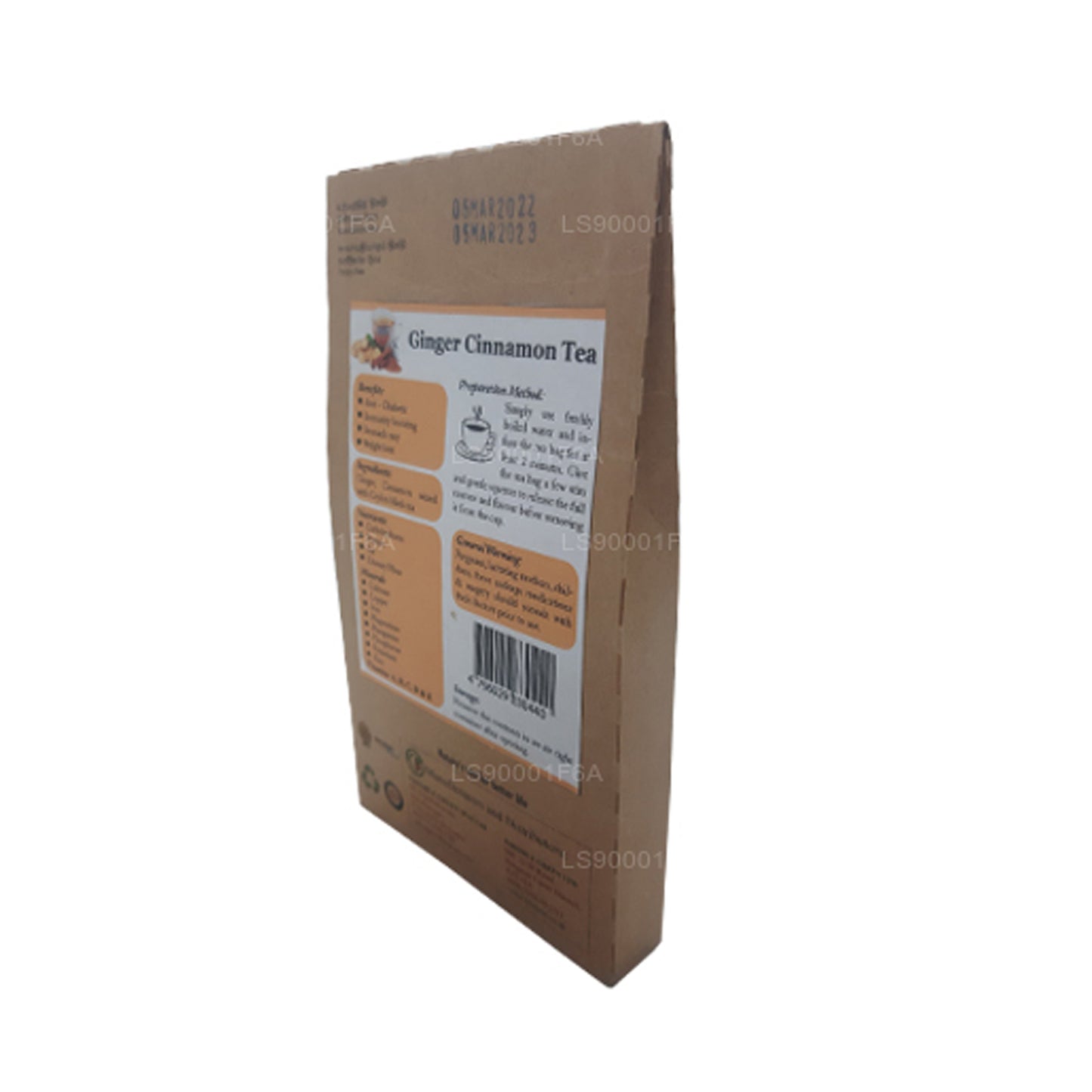 Lifetone Zimt-Ingwer-Tee (40g)