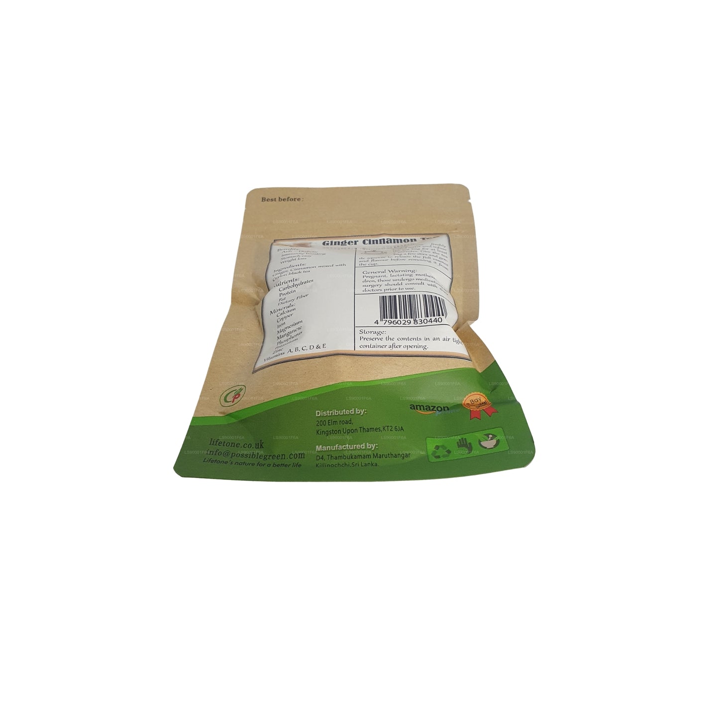 Lifetone Zimt-Ingwer-Tee (40g)