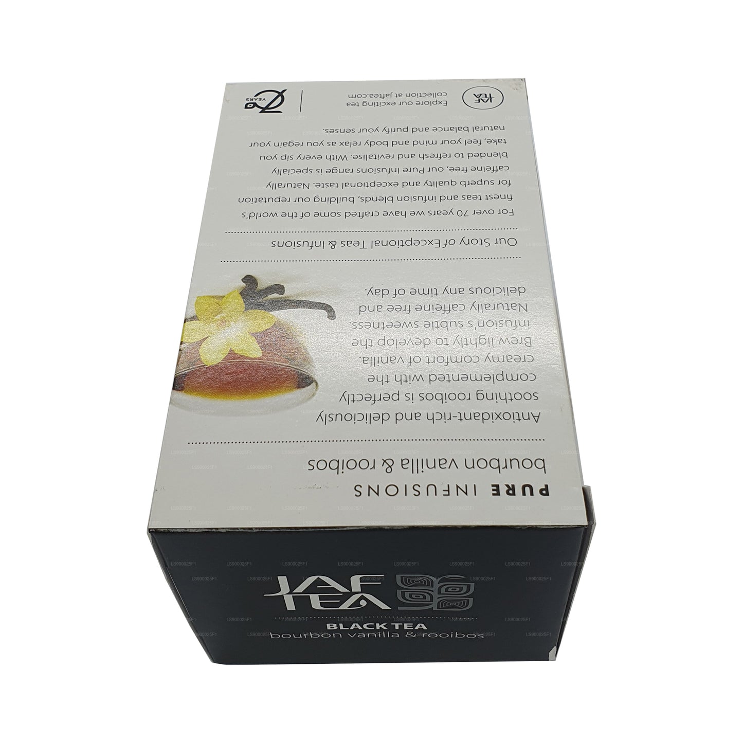 Jaf Tea Pure Infusions Collection Bourbon-Vanille-Rooibos (30 g), 20 Teebeutel