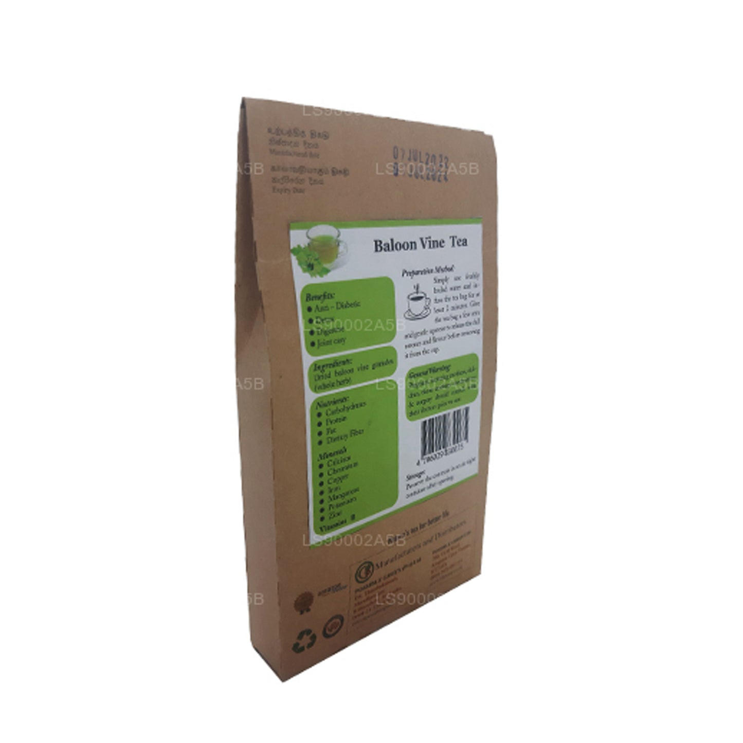 Lifetone Balloon Vine Tea (30 g) 20 Teebeutel