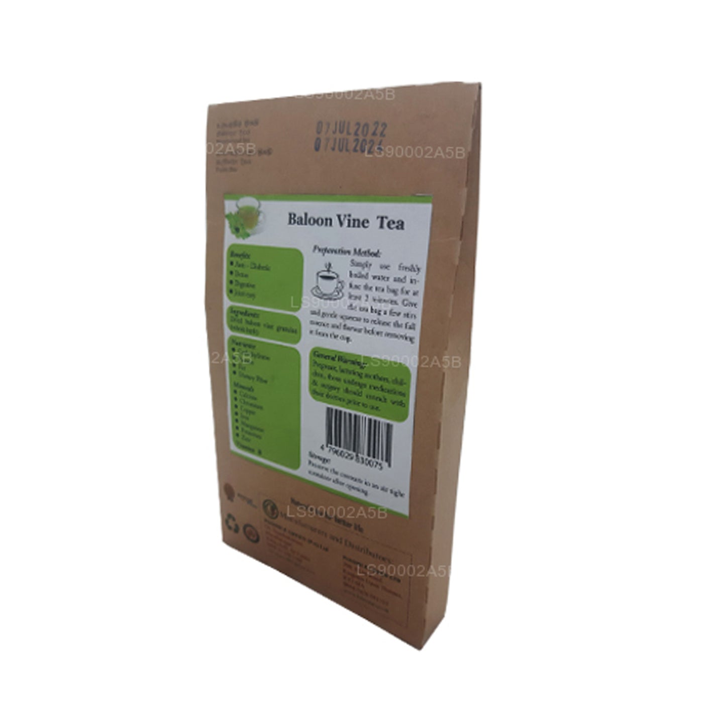 Lifetone Balloon Vine Tea (30 g) 20 Teebeutel