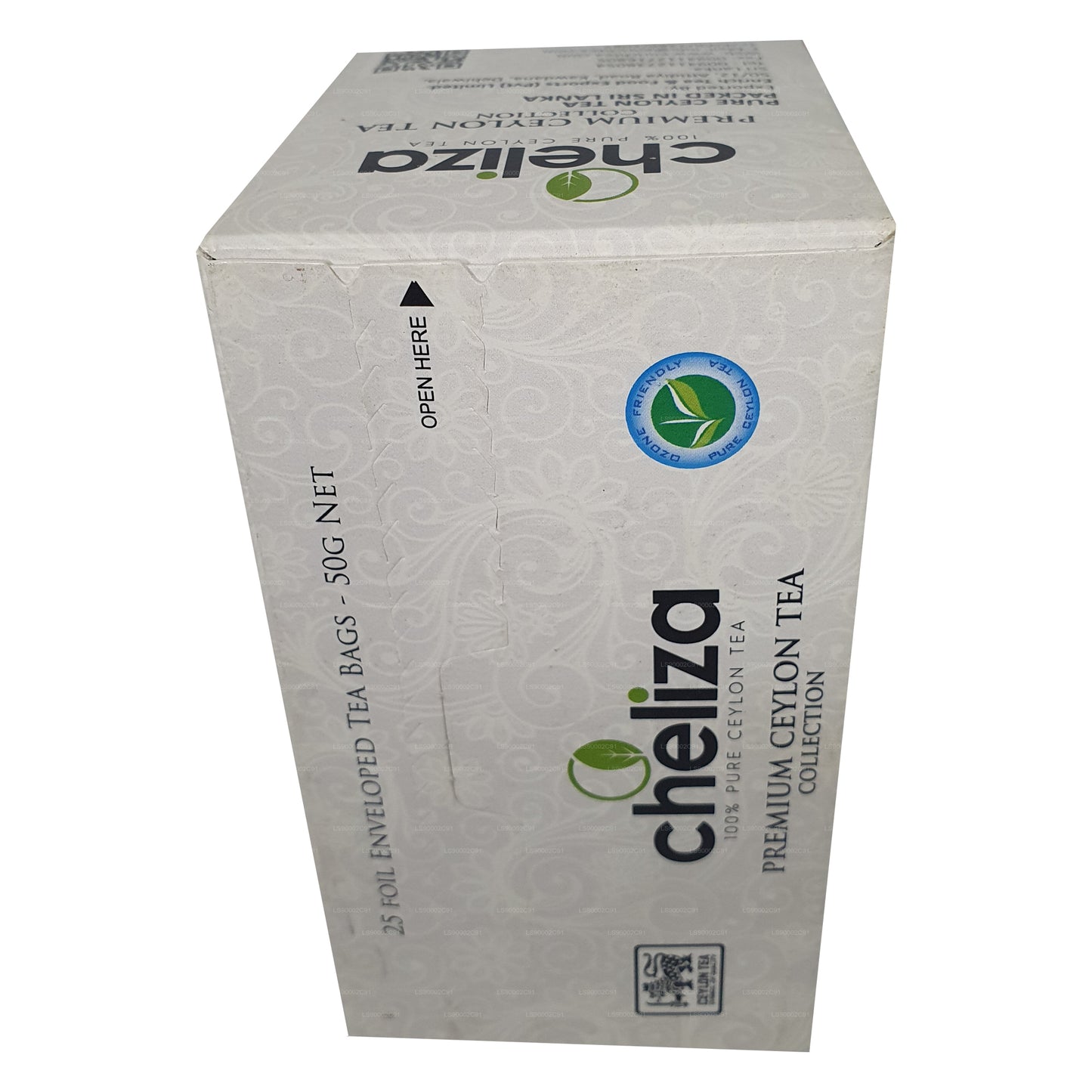 Cheliza Ceylon Earl Grey Tee mit Bergamottegeschmack (50g) 25 Teebeutel