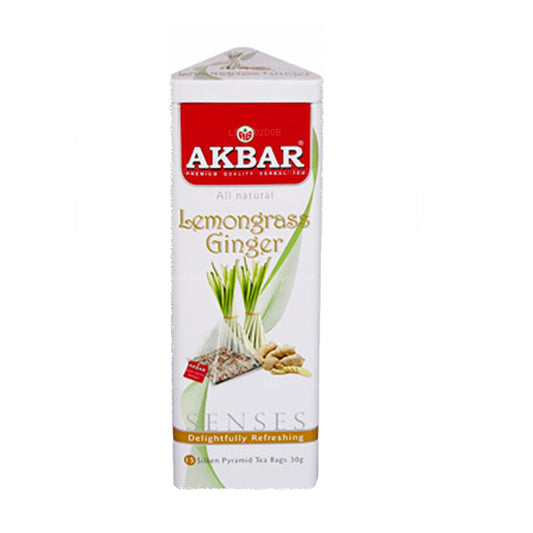 Akbar Zitronengras und Ingwer (30 g), 15 Teebeutel