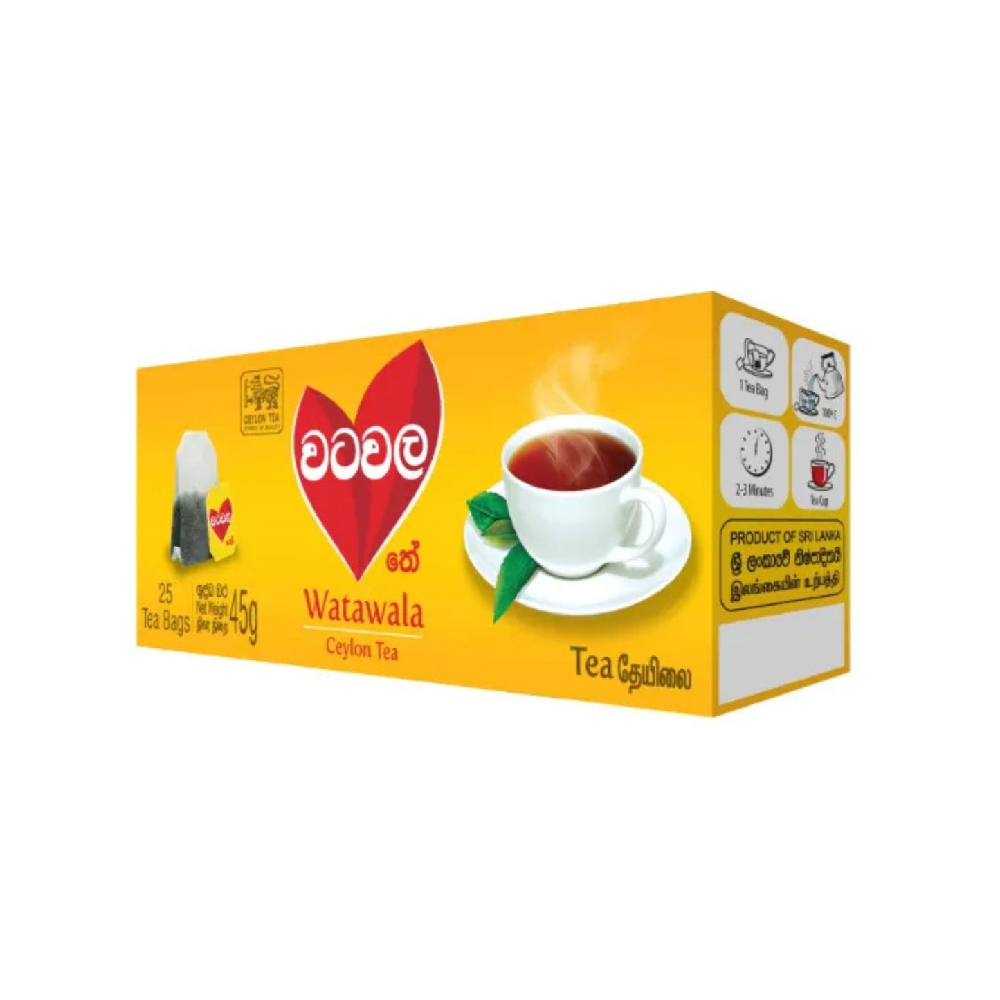 Watawala Ceylon-Teebeutel