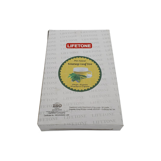 Lifetone Soursop-Blatttee (30 g) 20 Teebeutel