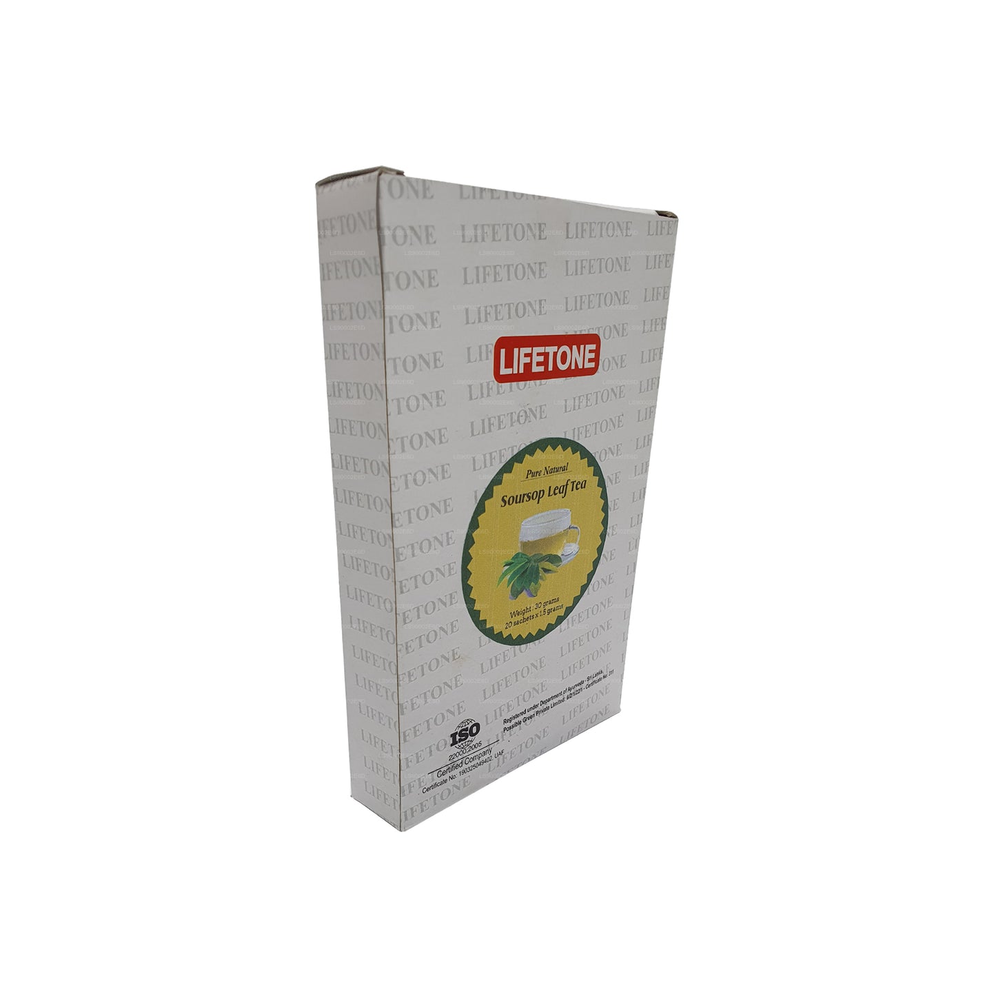 Lifetone Soursop-Blatttee (30 g) 20 Teebeutel