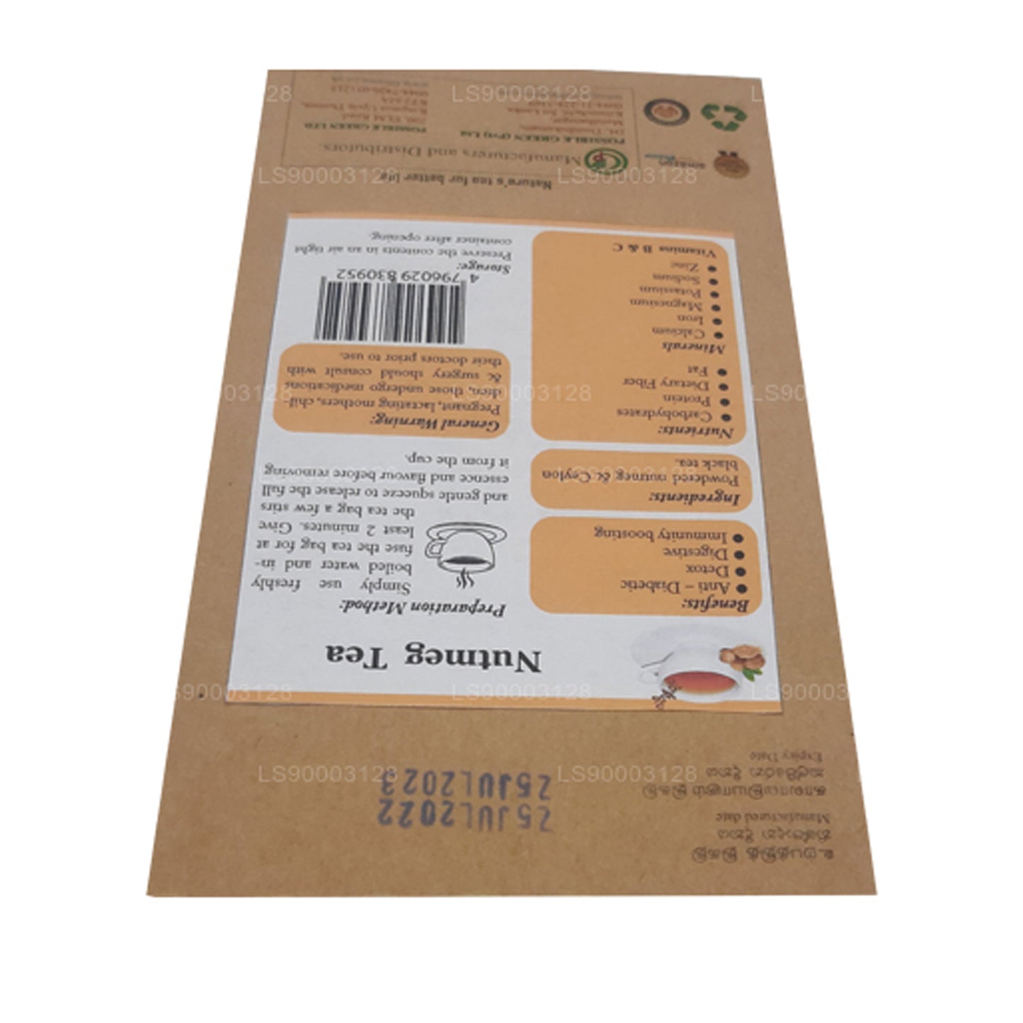 Lifetone Muskatnusstee (40g)
