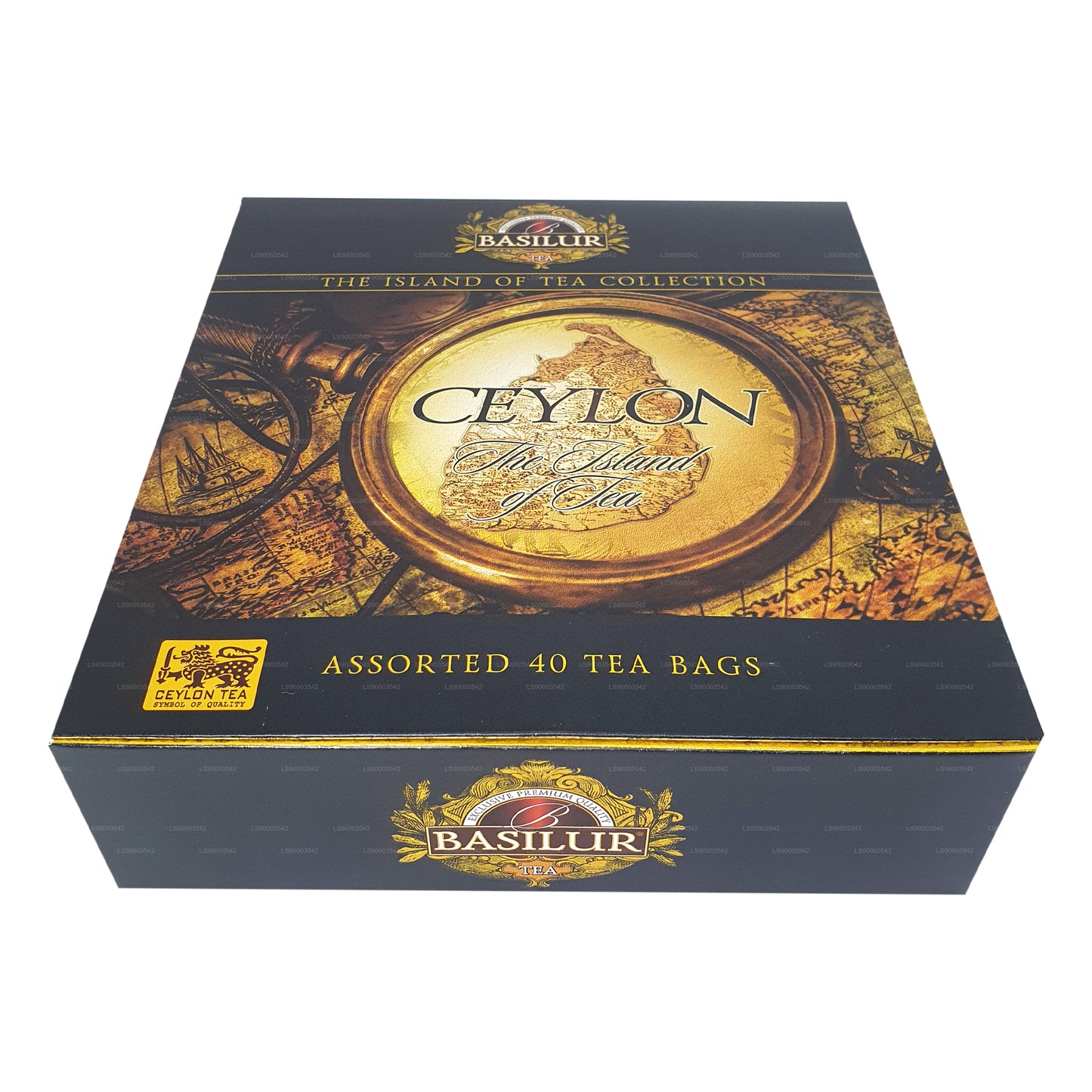 Basilur Island of Tea „Assorted Island of Tea“ 40 umhüllte Teebeutel