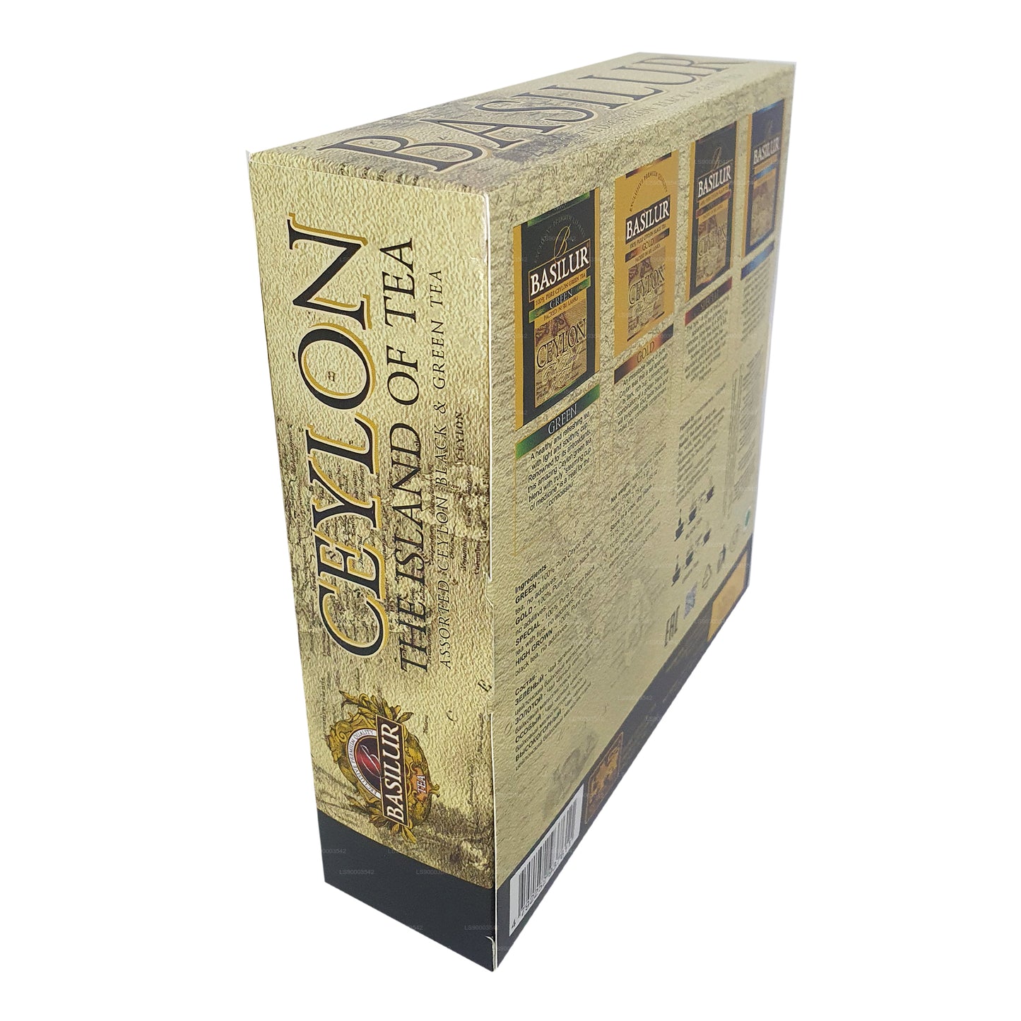 Basilur Island of Tea „Assorted Island of Tea“ 40 umhüllte Teebeutel