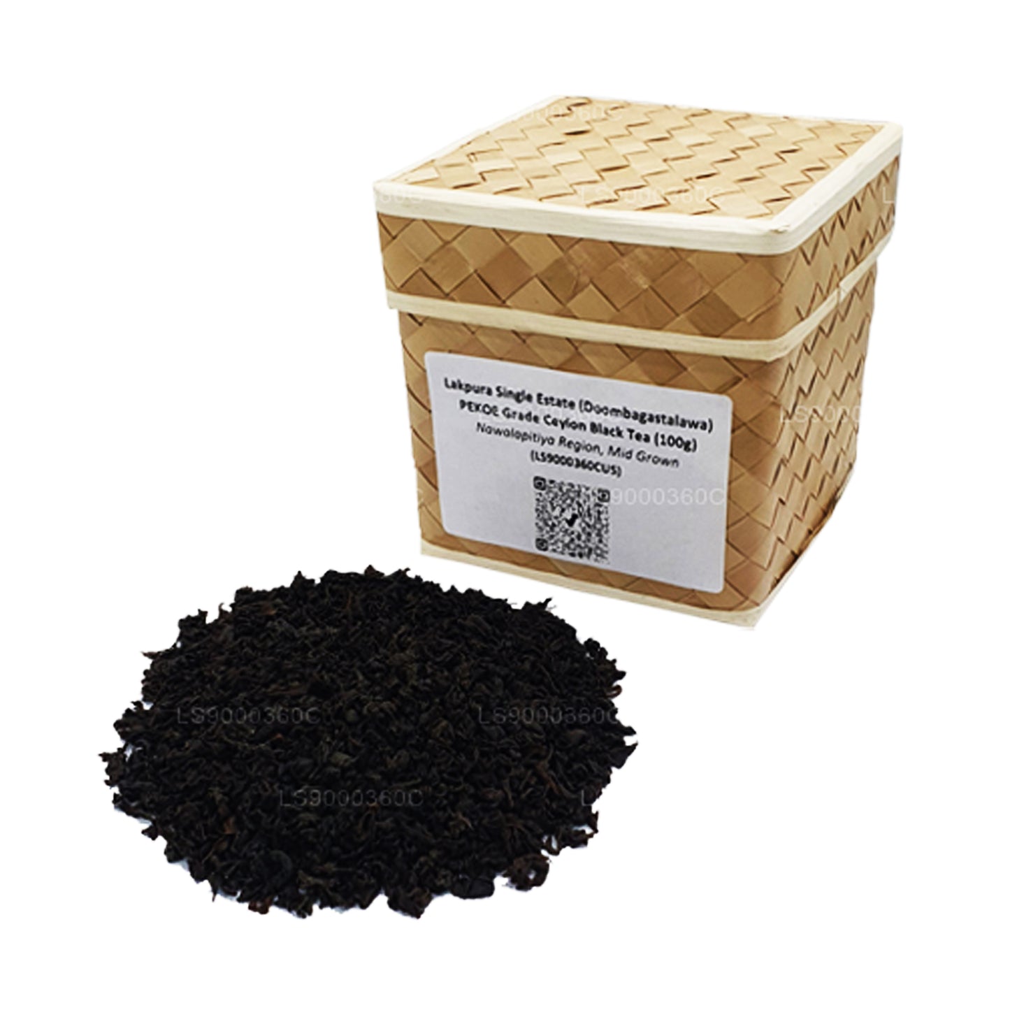 Lakpura Single Estate (Doombagastalawa) PEKOE Grade Ceylon Schwarztee (100 g)