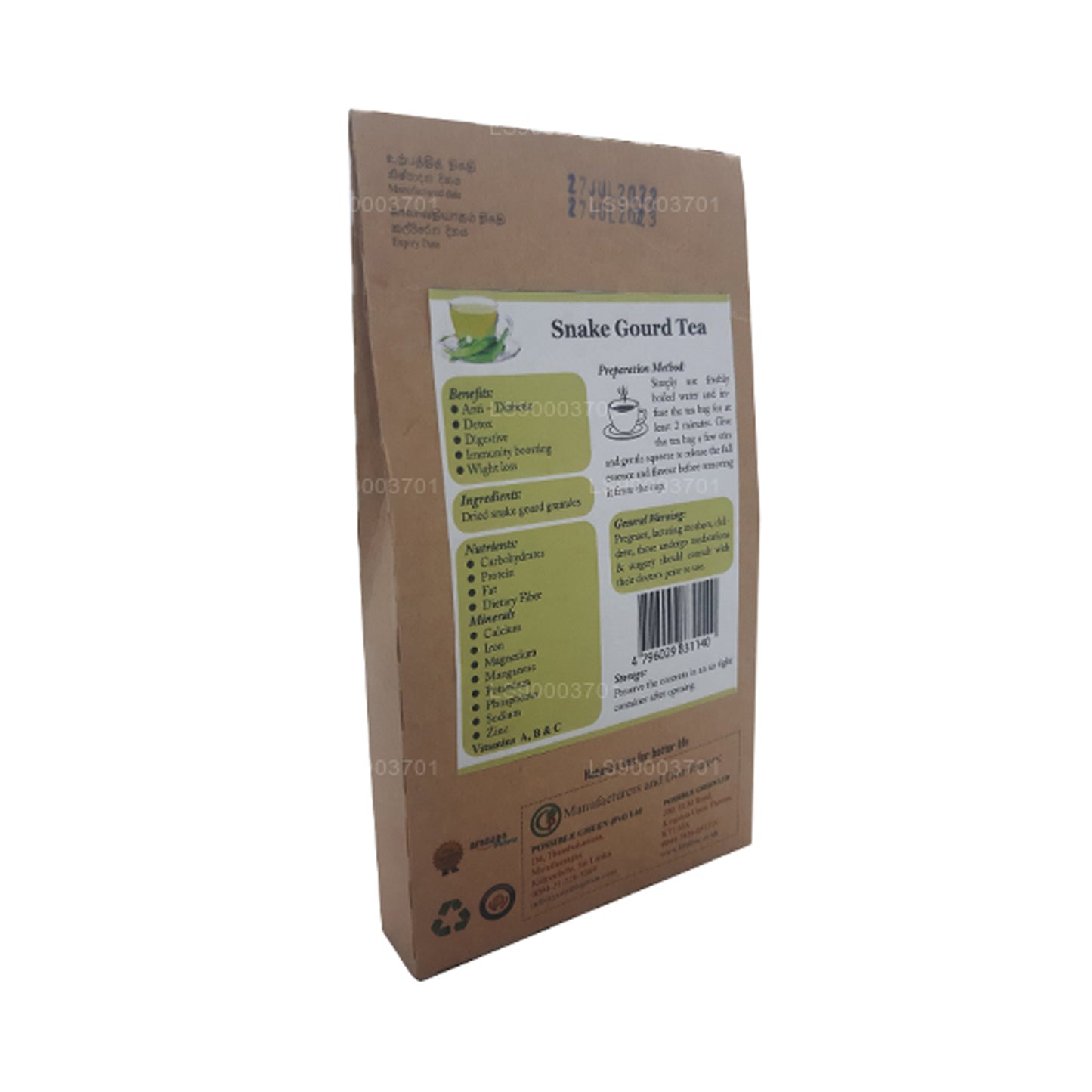 Lifetone Schlangenkürbistee (40g)