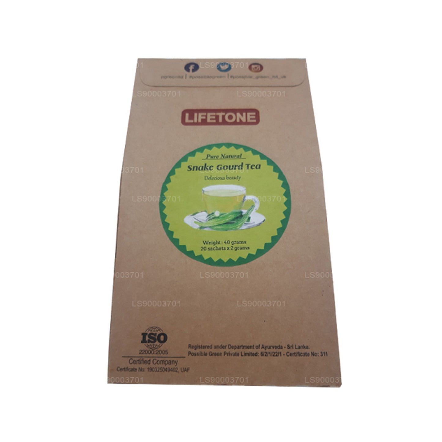 Lifetone Schlangenkürbistee (40g)