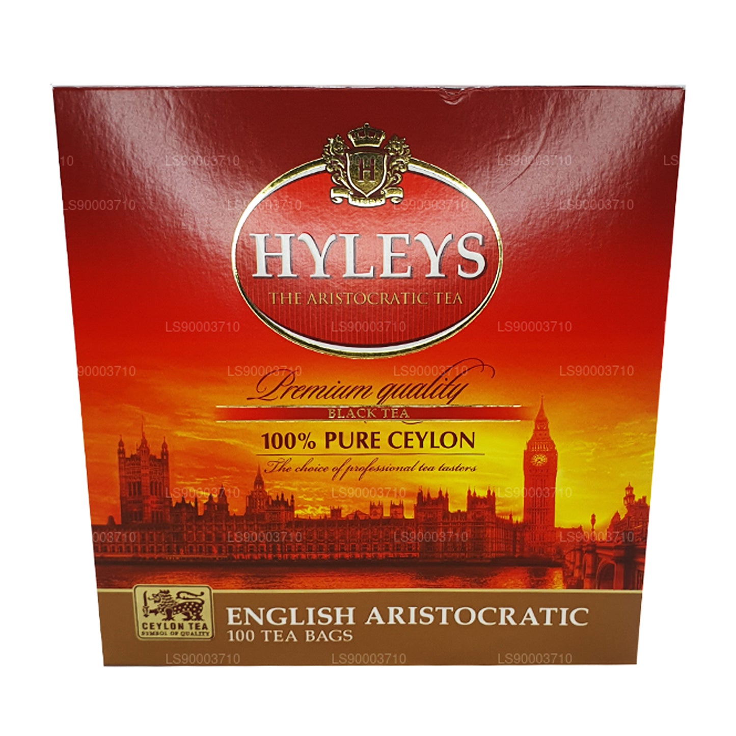 HYLEYS Schwarzer Tee in Premium-Qualität, 100 Teebeutel (200 g)