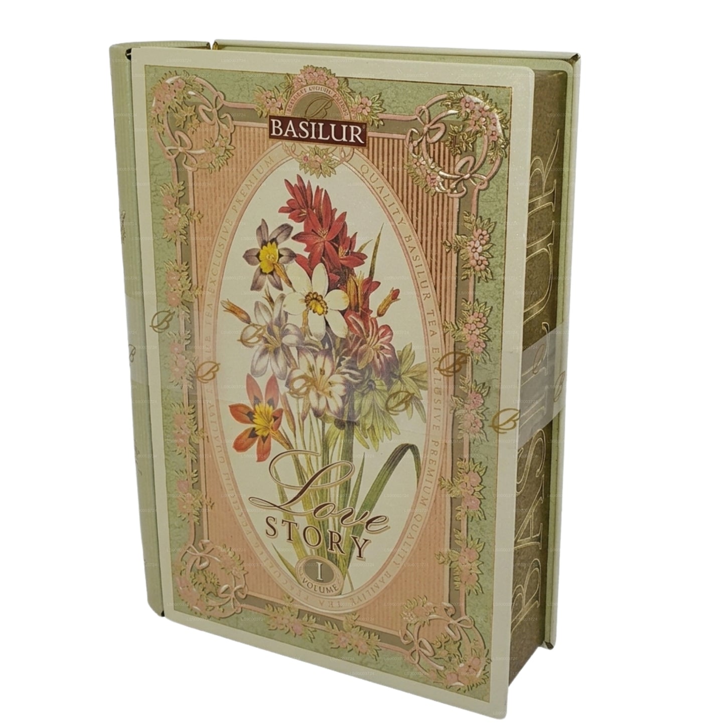 Basilur Teebuch „Love Story - Band I“ (100 g) Caddy
