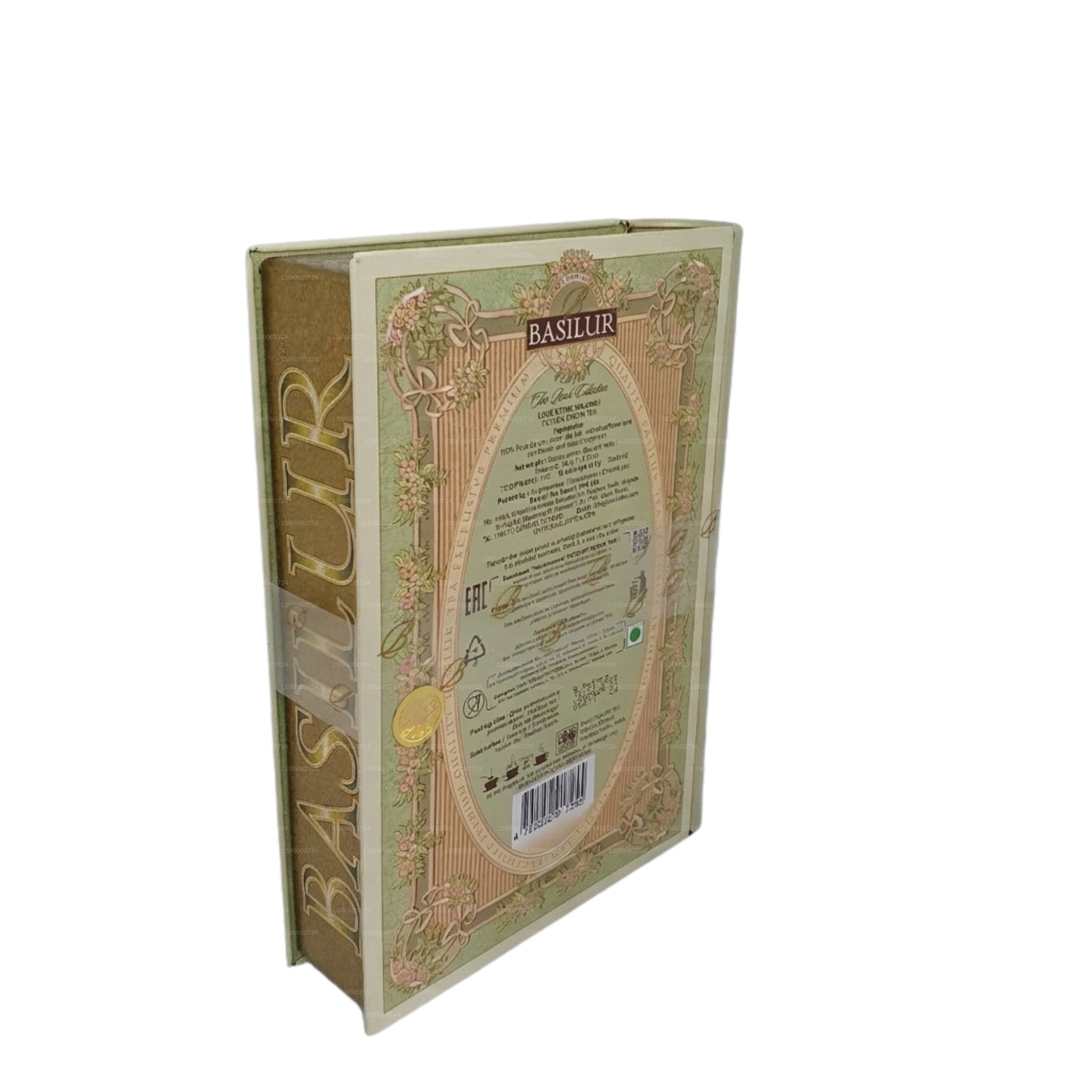 Basilur Teebuch „Love Story - Band I“ (100 g) Caddy