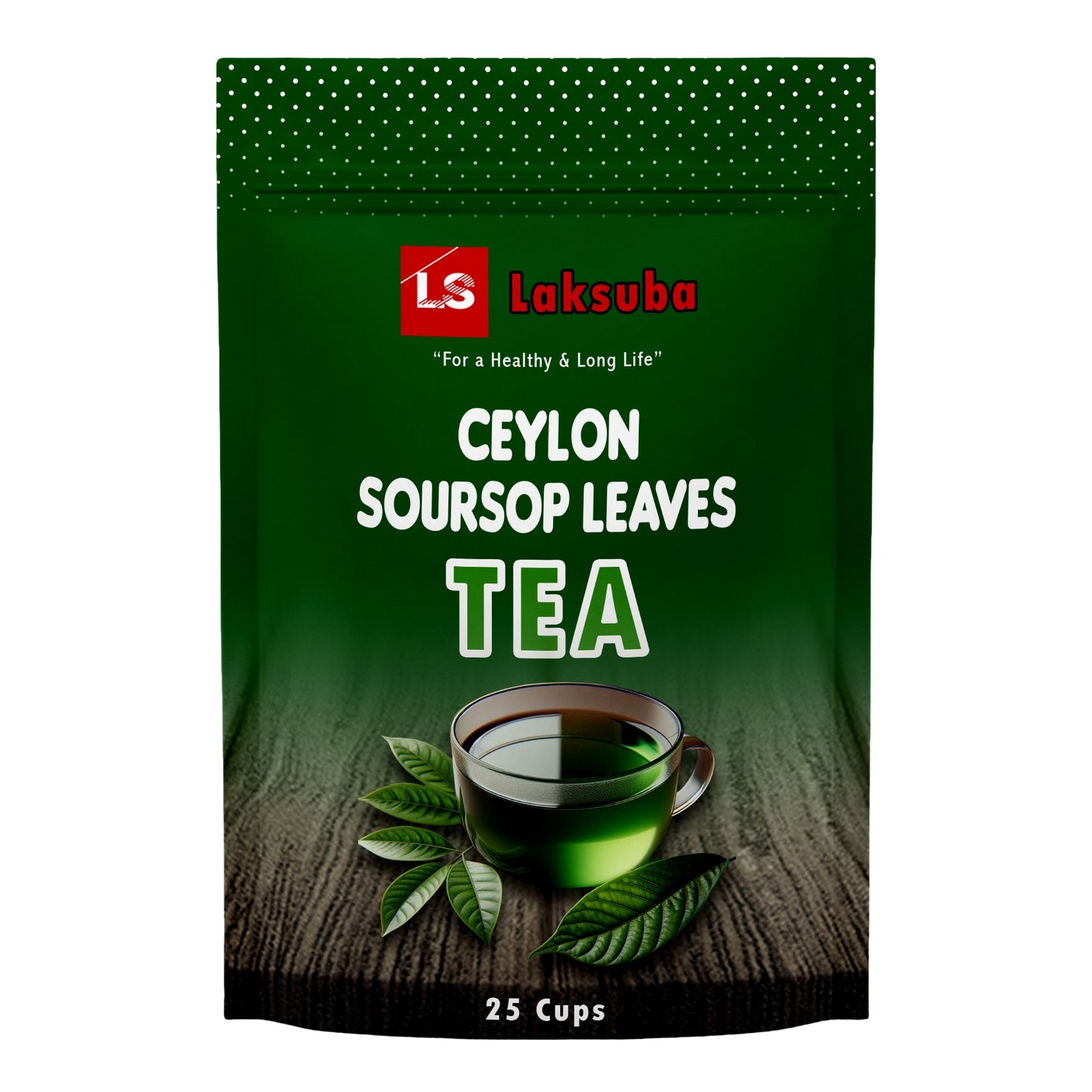 Laksuba Ceylon Sauerampferblättertee (37,5 g), 25 Teebeutel