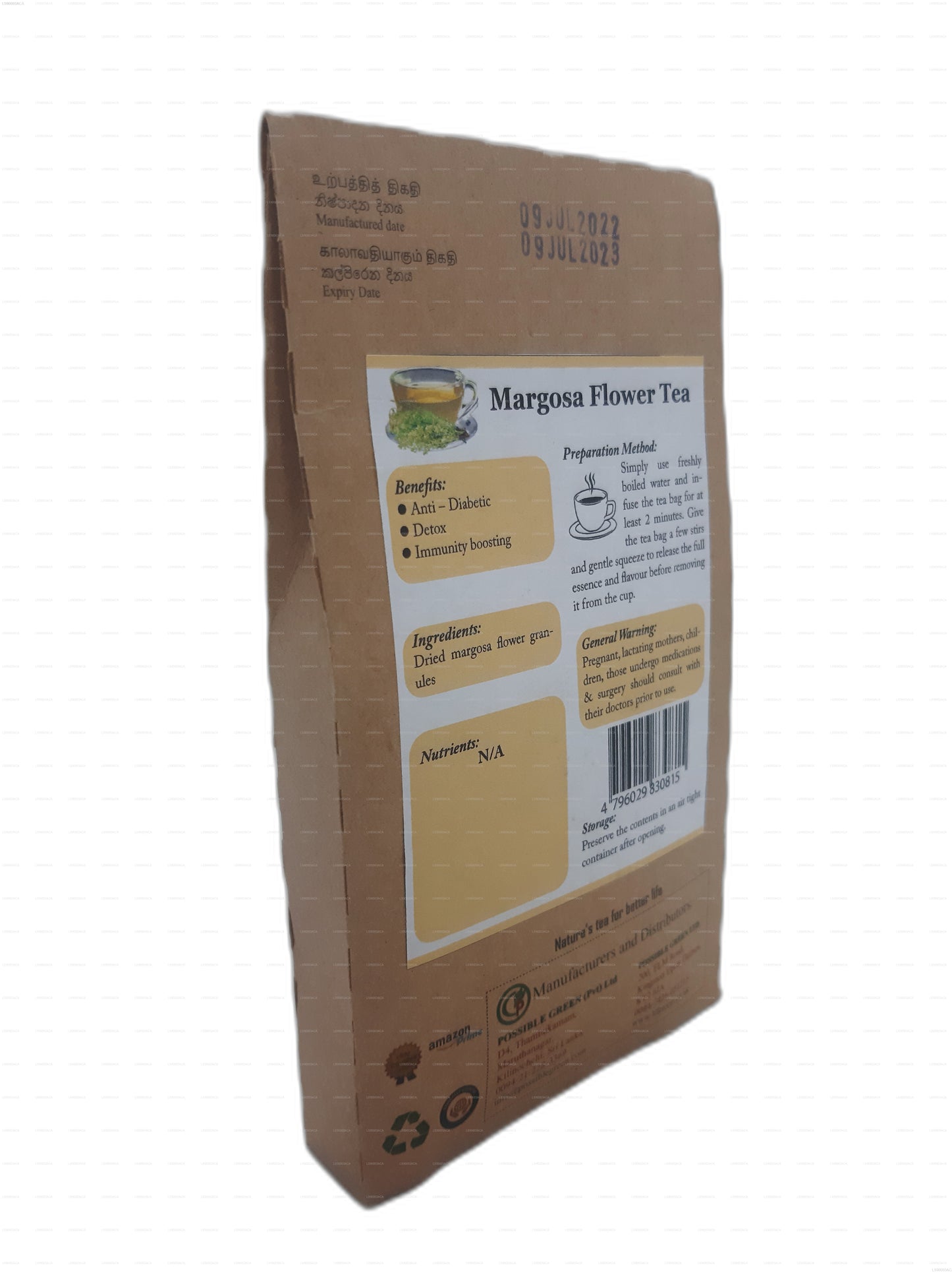 Lifetone Margosa Blumentee (30g)