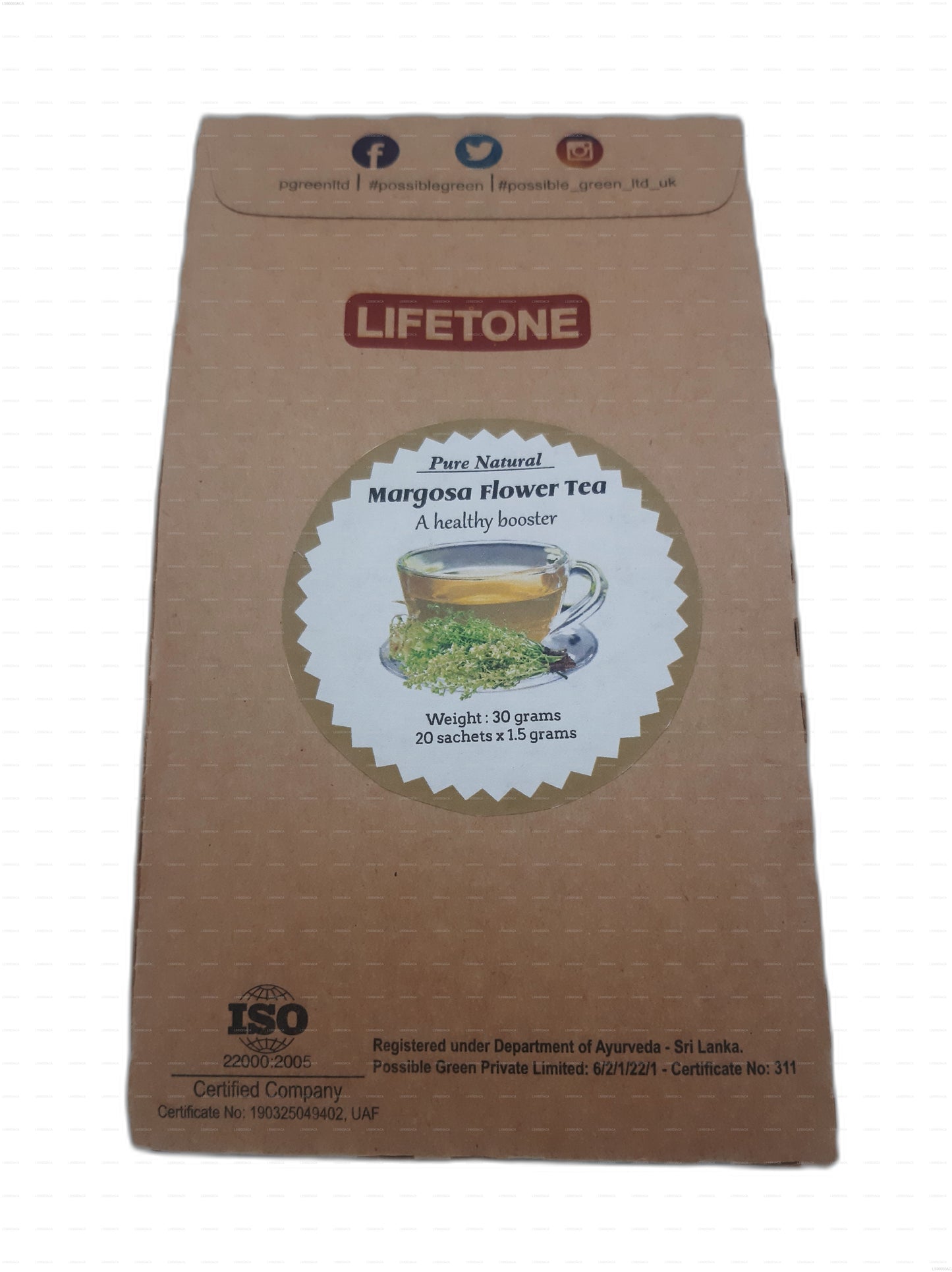 Lifetone Margosa Blumentee (30g)