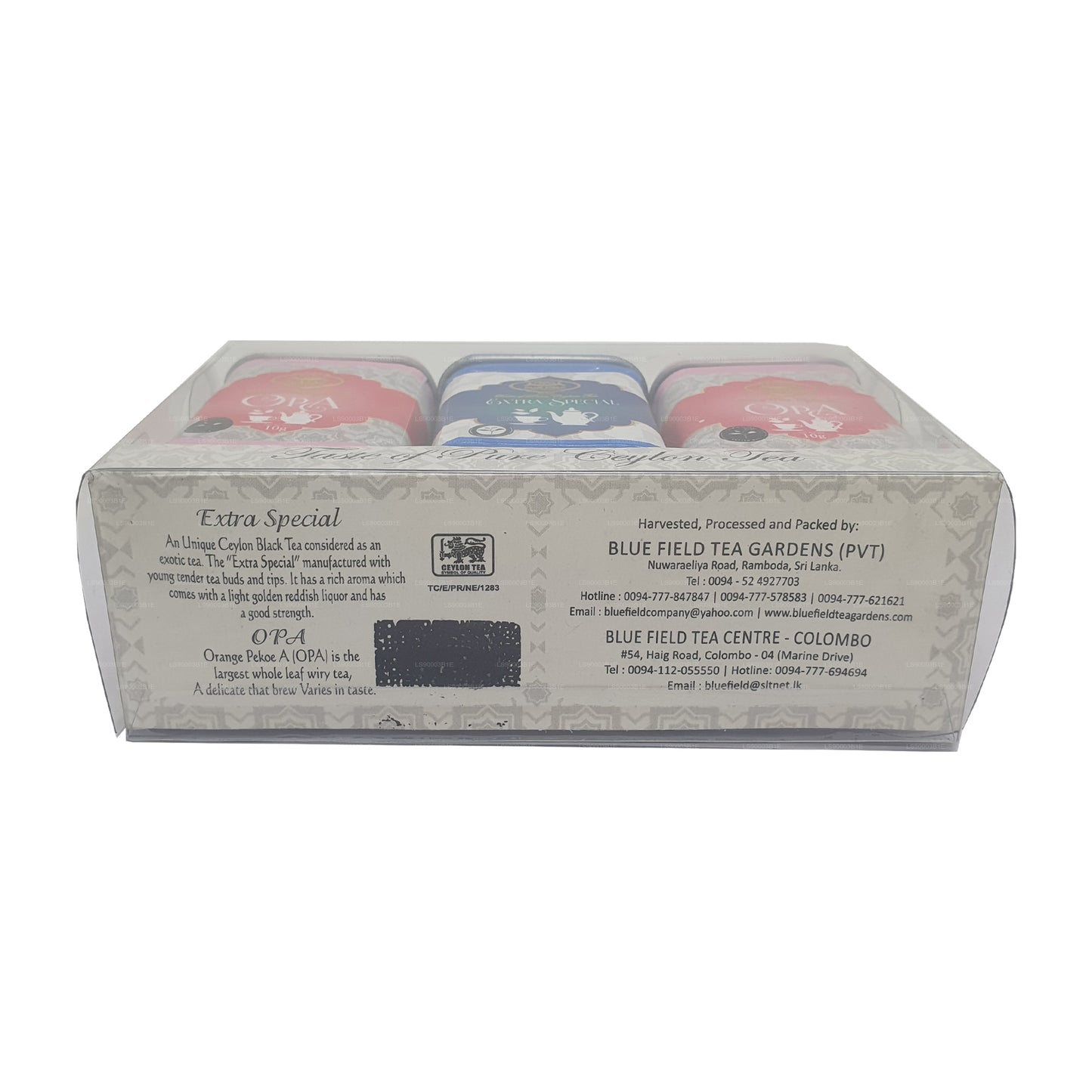 Bluefield Tea Extra Special mit OPA (3-Dosen-Kollektion)