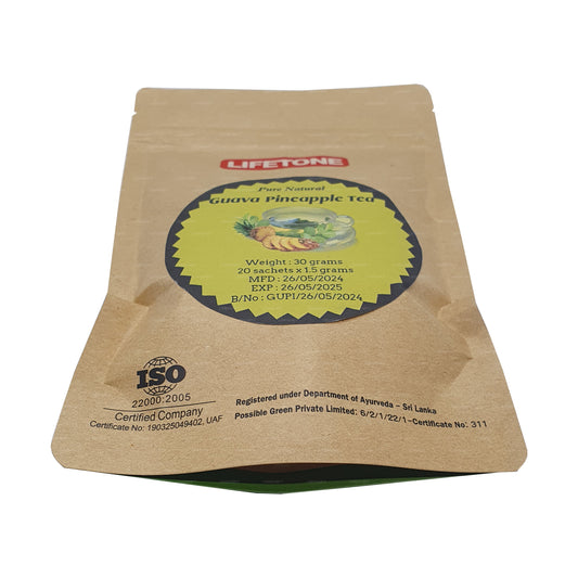 Lifetone Guave-Ananas-Tee (30 g) 20 Teebeutel
