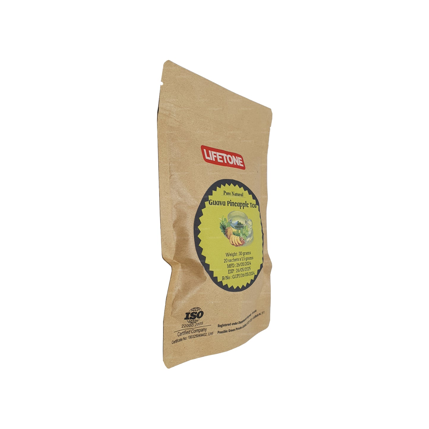 Lifetone Guave-Ananas-Tee (30 g) 20 Teebeutel