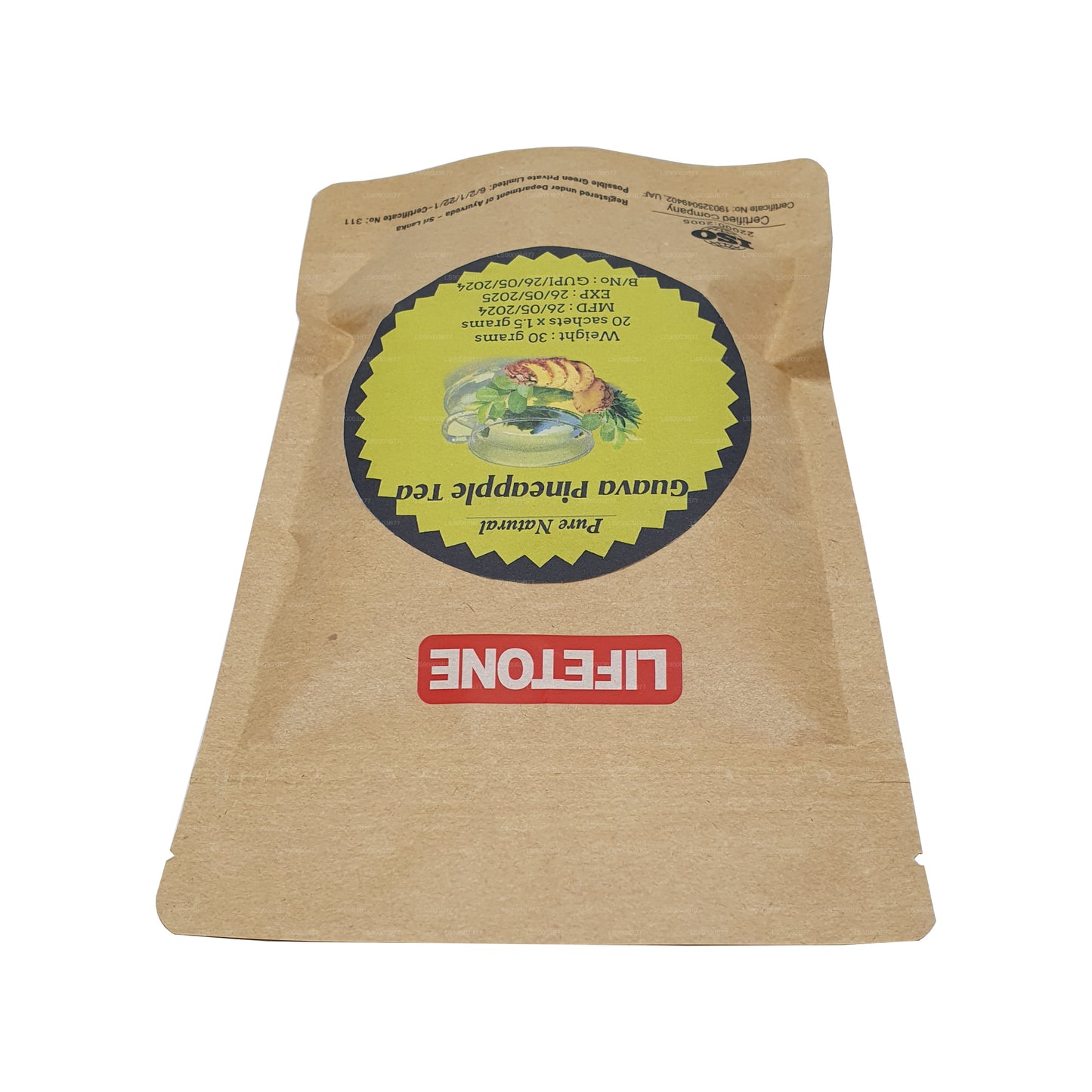Lifetone Guave-Ananas-Tee (30 g) 20 Teebeutel