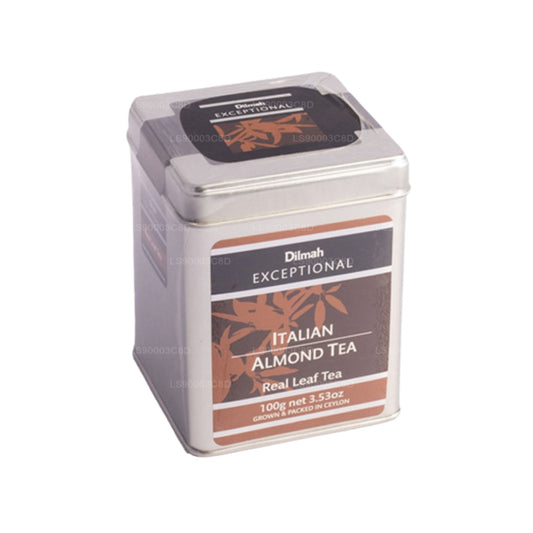 Dilmah Exquisiter Italienischer Mandeltee (100 g) Blechdose