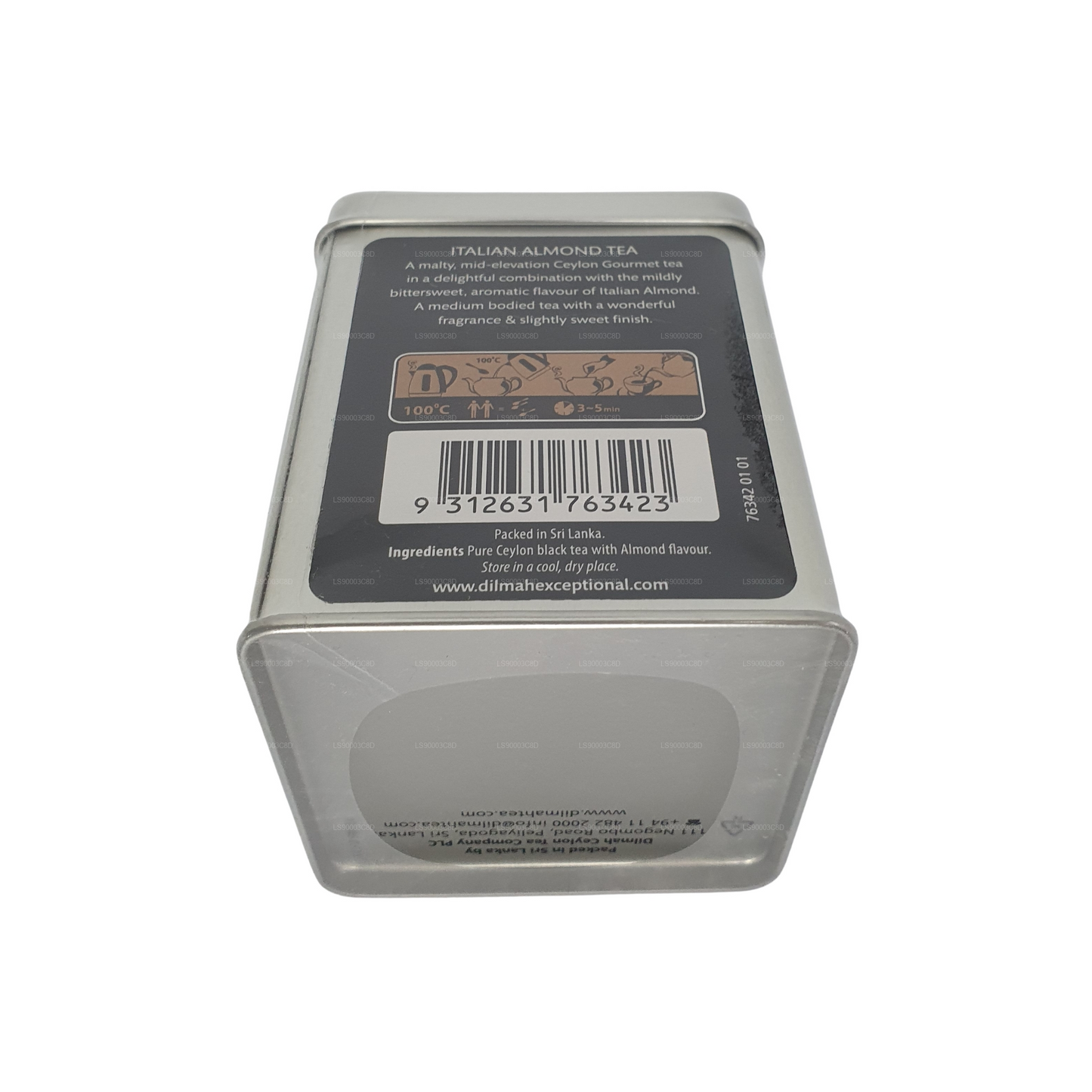 Dilmah Exquisiter Italienischer Mandeltee (100 g) Blechdose
