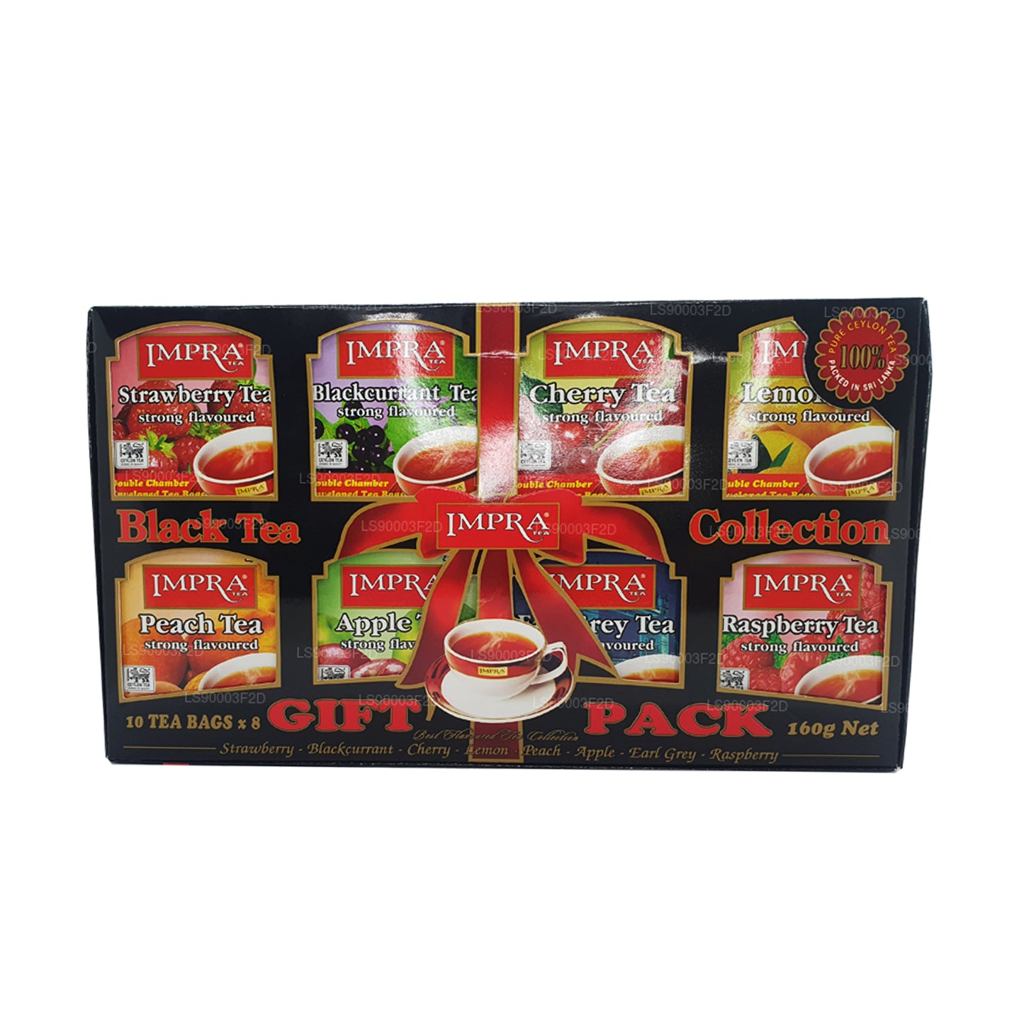Impra 8 Flavours Schwarztee-Kollektion (160g)