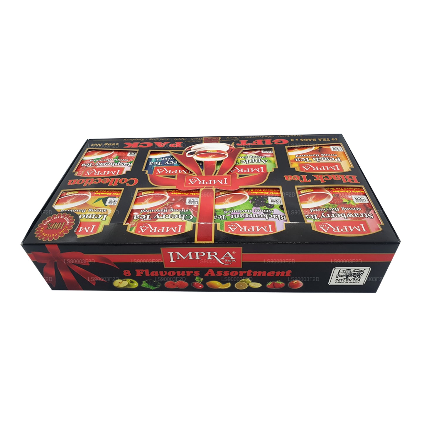 Impra 8 Flavours Schwarztee-Kollektion (160g)