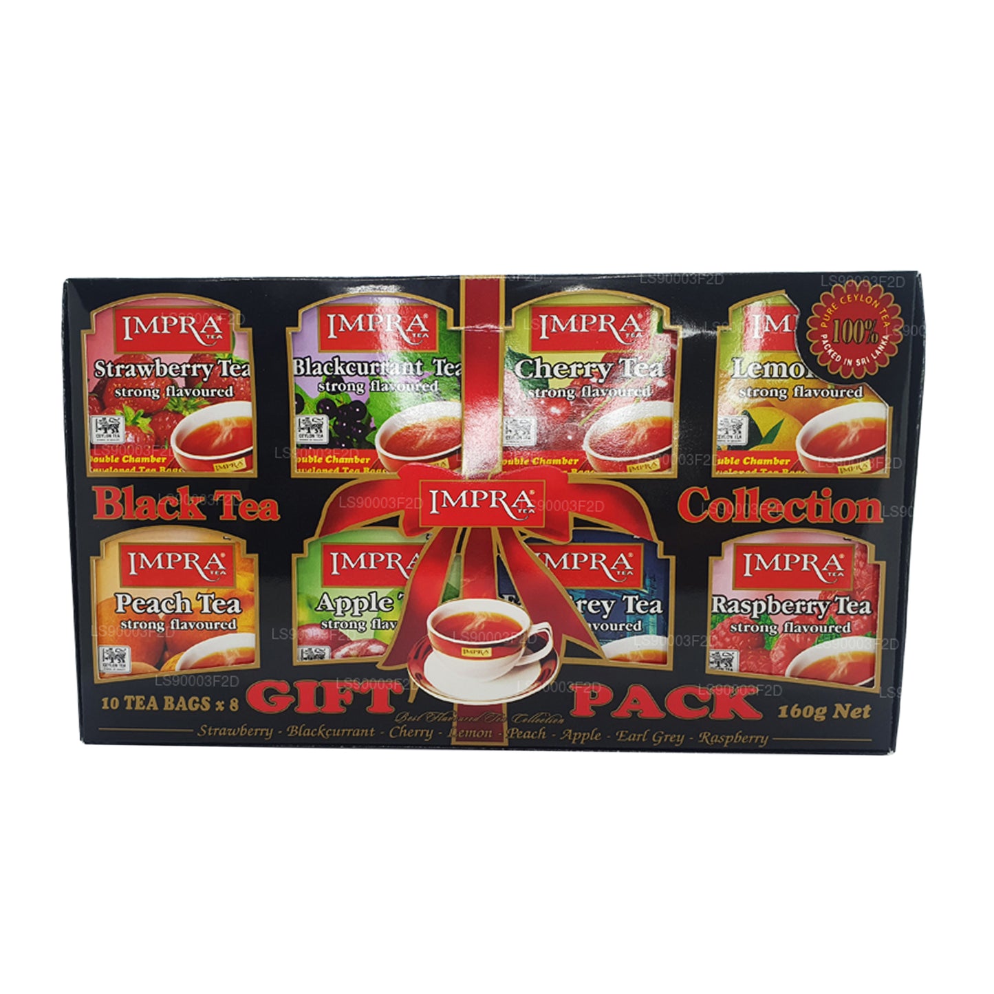 Impra 8 Flavours Schwarztee-Kollektion (160g)
