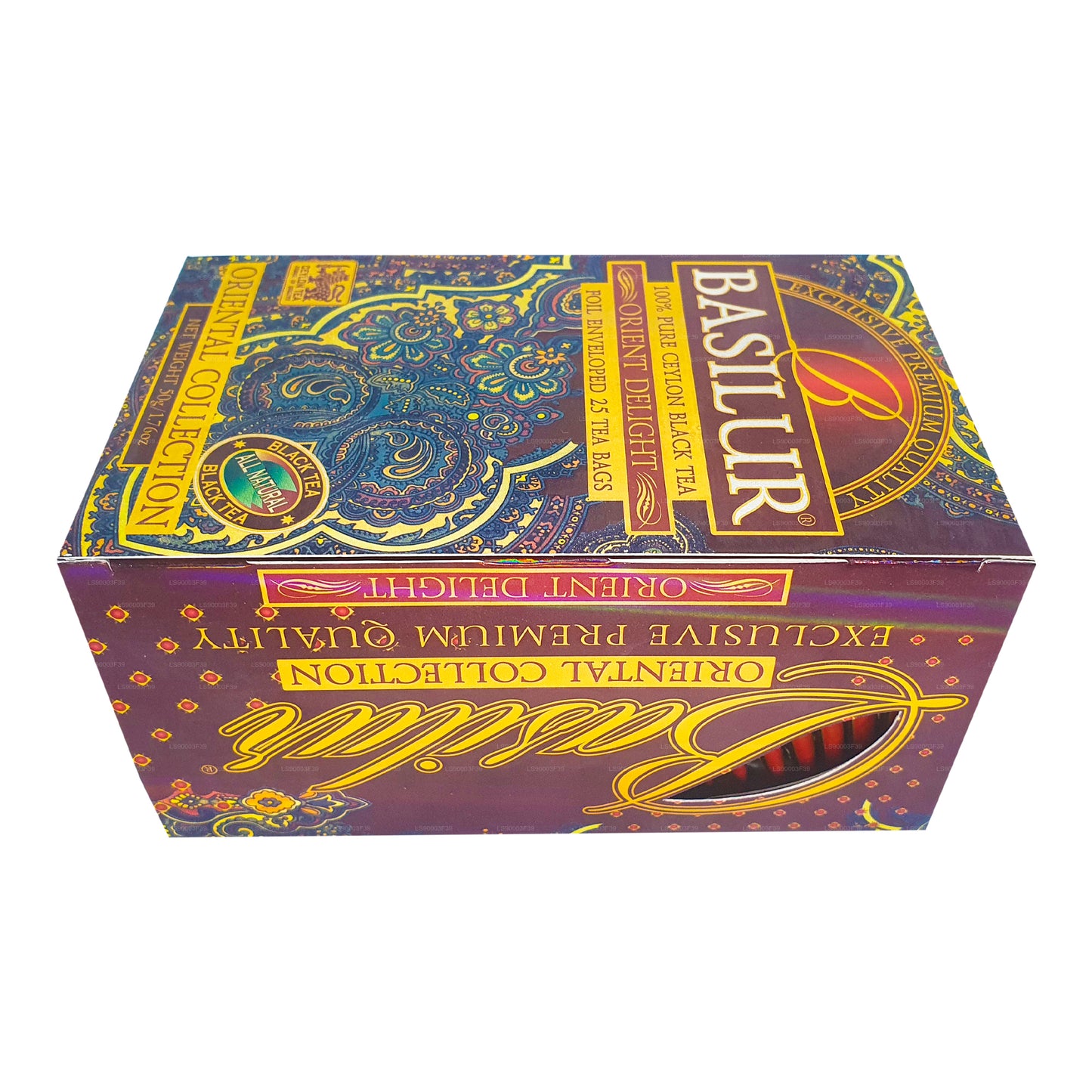 Basilur Oriental Collection Orient Delight Reiner Ceylon Schwarzer Tee (50g) 25 Teebeutel