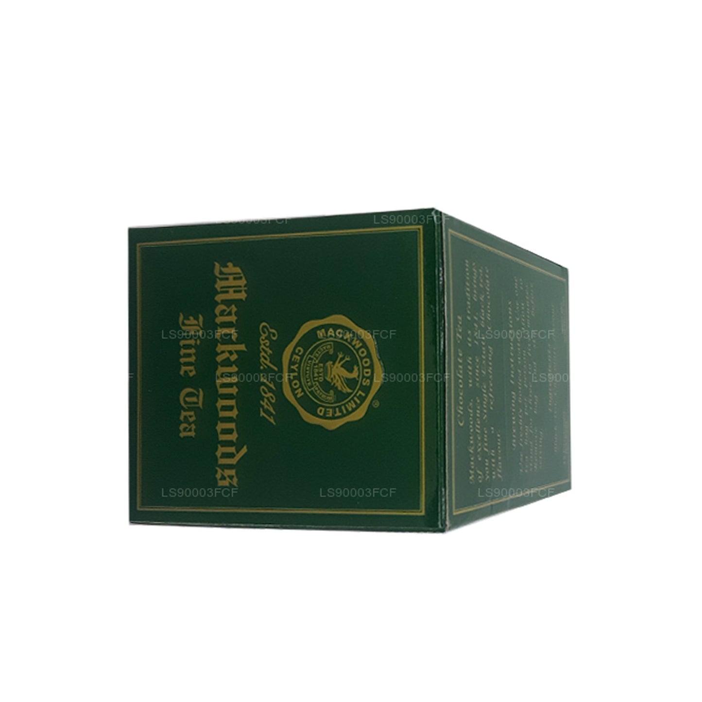 Mackwoods Single Estate Ceylon-Schwarztee mit Schokoladengeschmack (50 g), 25 Teebeutel