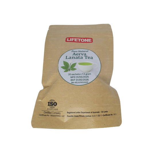 Lifetone (Polpala, Bergknötergras) Aerva Lanata (30 g) 20 Teebeutel