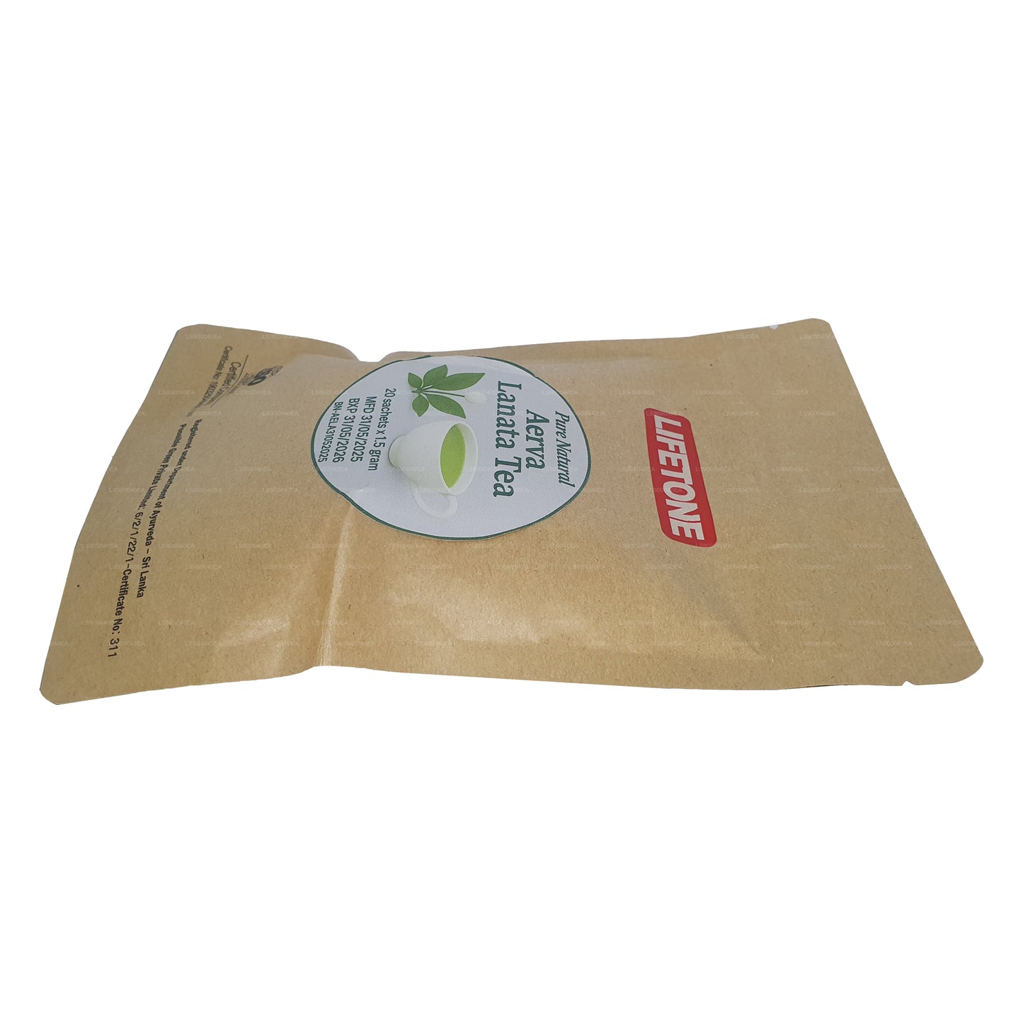 Lifetone (Polpala, Bergknötergras) Aerva Lanata (30 g) 20 Teebeutel