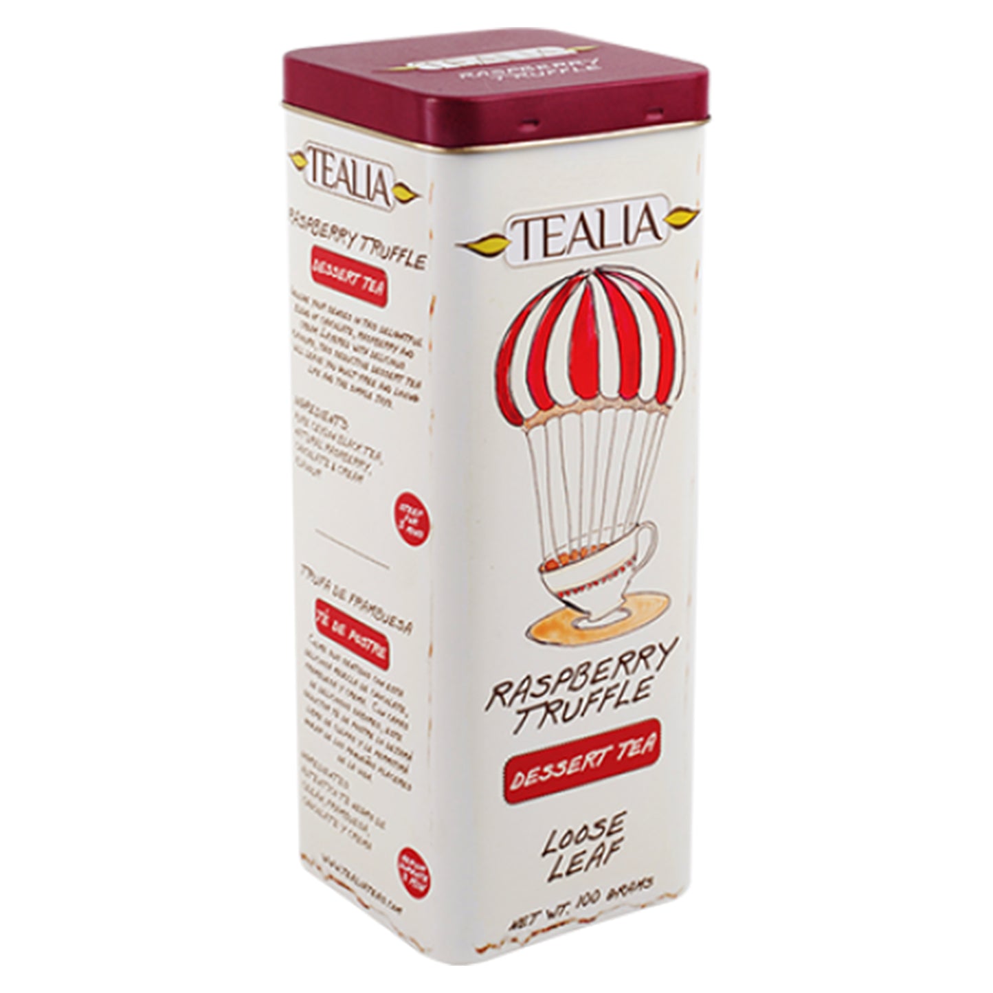 Tealia Himbeer-Trüffel-Tee (100g)