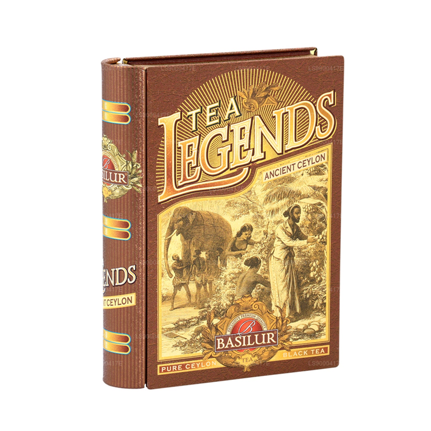 Basilur Teebuch „Tea Legends Ancient Ceylon“ (100 g) Caddy