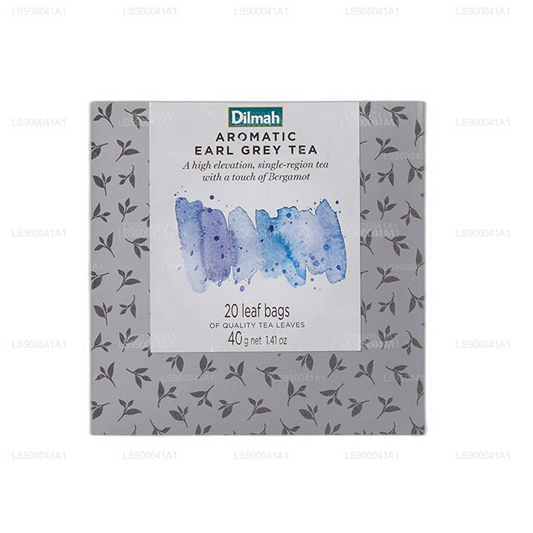 Dilmah Vivid Earl Grey Teebeutel Nachfüllpackung (40 g).