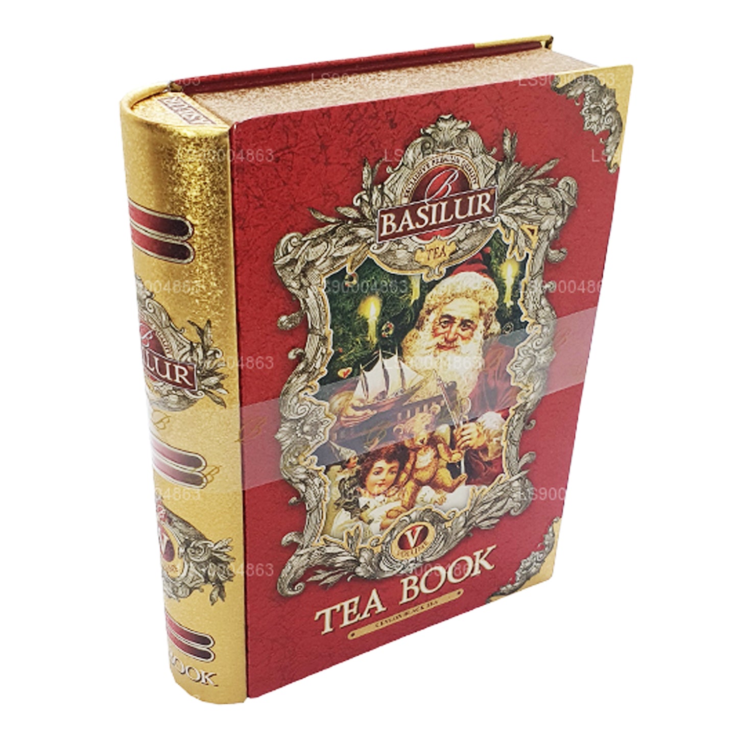 Basilur Festival Dose „Tea Book Band V — Rot“ (100 g)