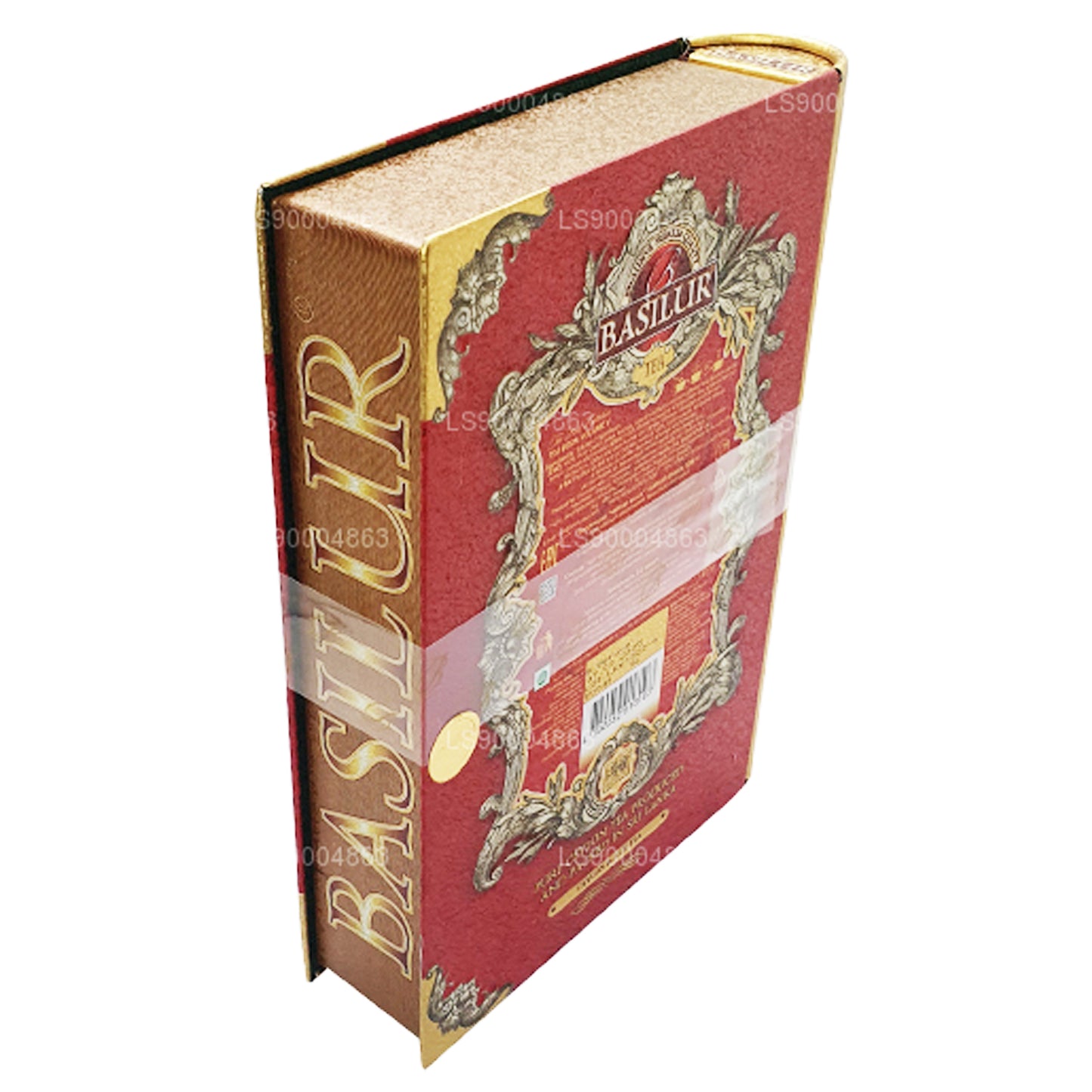Basilur Festival Dose „Tea Book Band V — Rot“ (100 g)