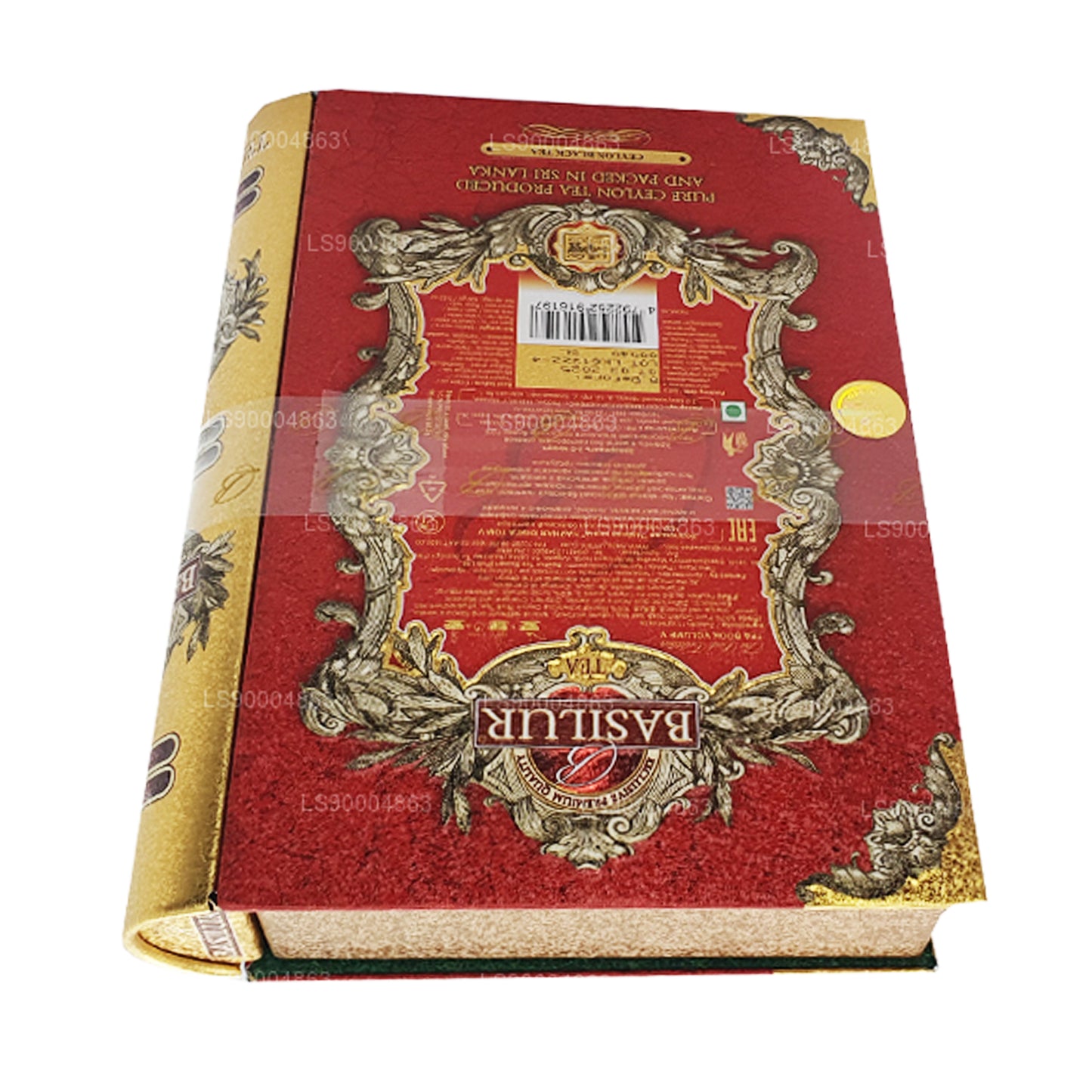 Basilur Festival Dose „Tea Book Band V — Rot“ (100 g)
