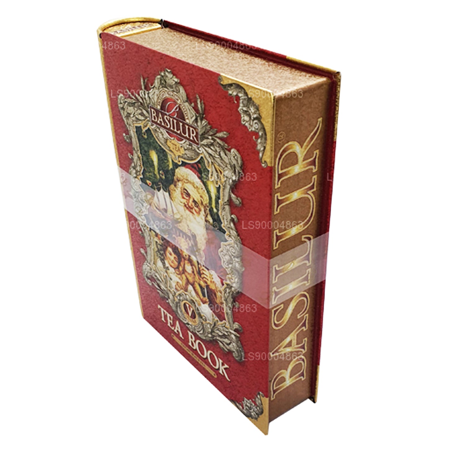 Basilur Festival Dose „Tea Book Band V — Rot“ (100 g)