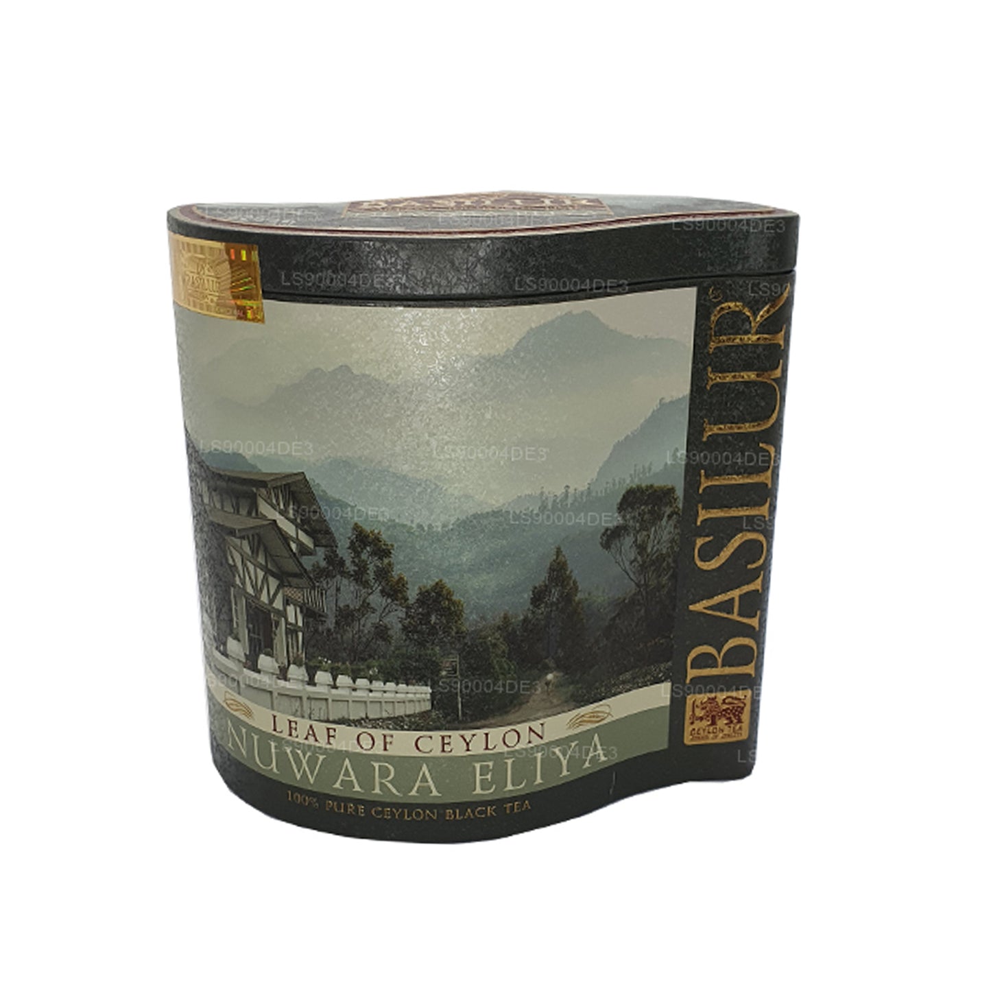 Basilurblatt aus Ceylon „Nuwara Eliya“ (100 g) Caddy