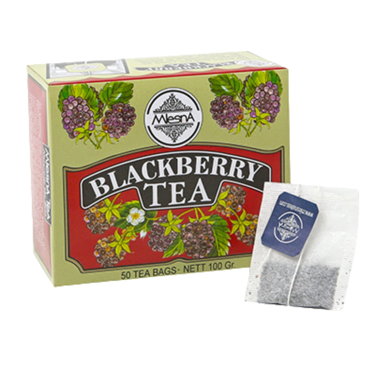 Mlesna Brombeertee (100 g) 50 Teebeutel