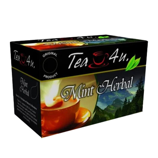 Tea4U Mint Kräuter-Grüntee (37,5 g) 25 Teebeutel
