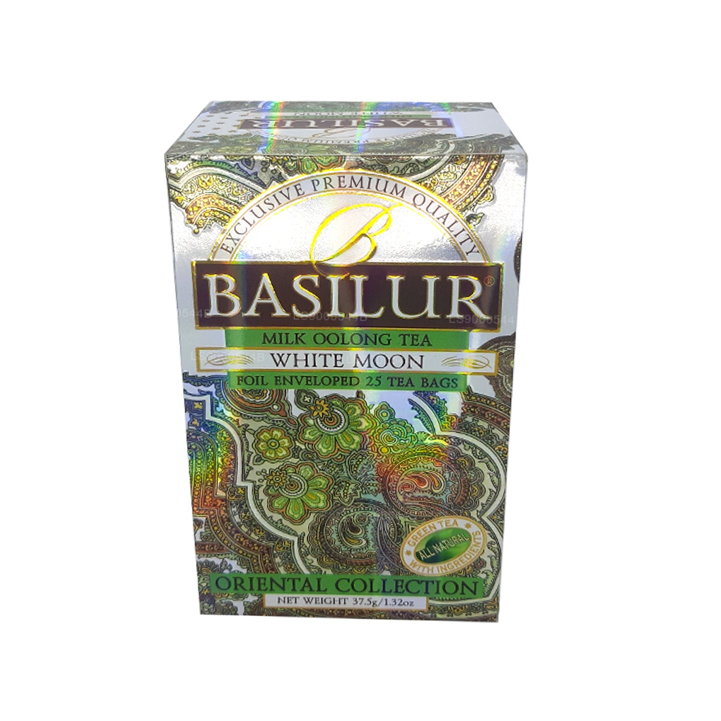 Basilur Milk Oolong Tee White Moon (37,5 g) 25 Teebeutel