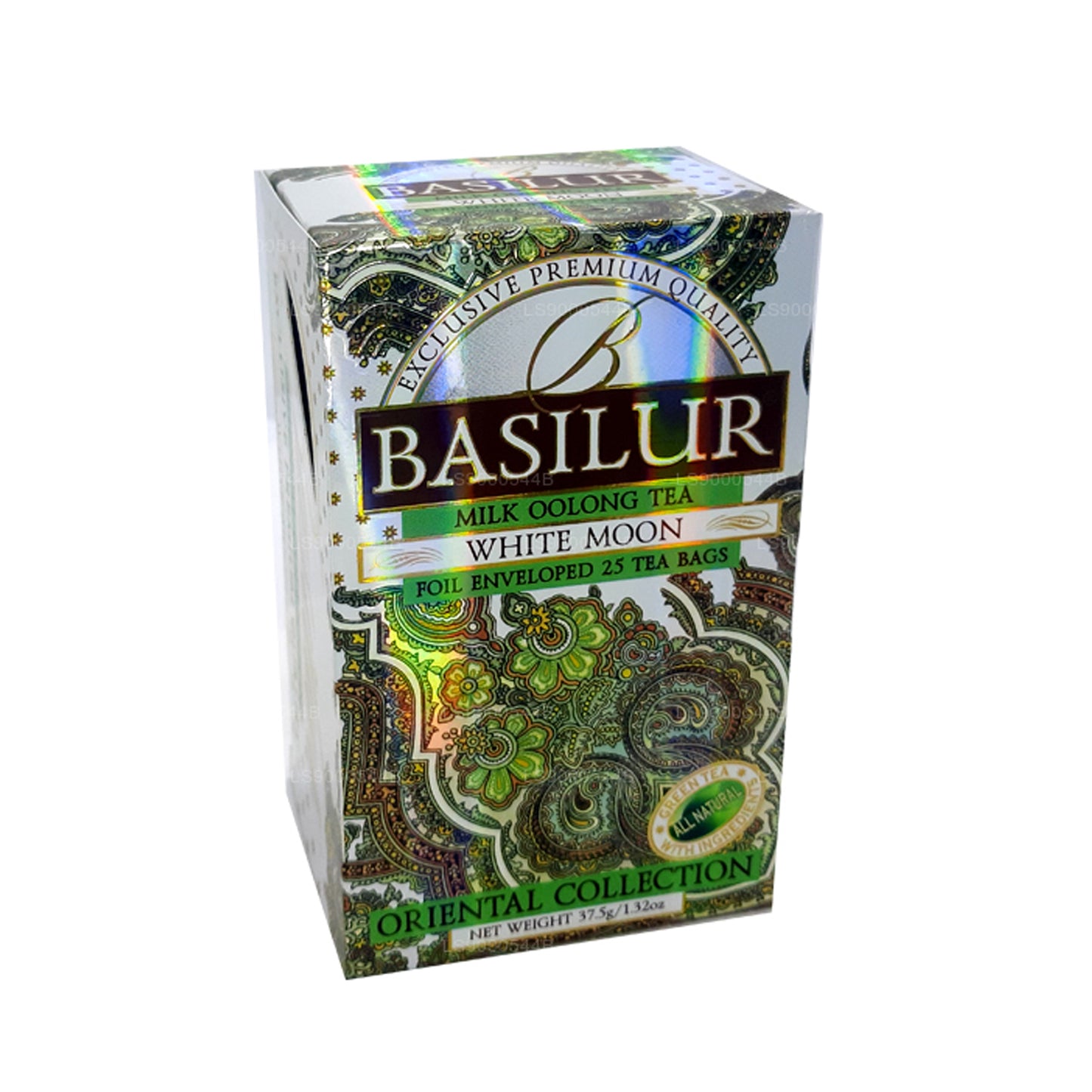 Basilur Milk Oolong Tee White Moon (37,5 g) 25 Teebeutel