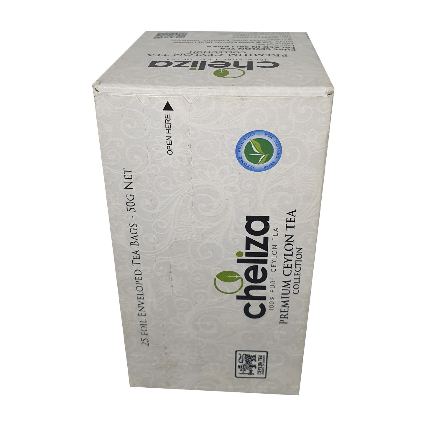 Cheliza Ceylon Schwarztee mit Rosengeschmack (50g) 25 Teebeutel