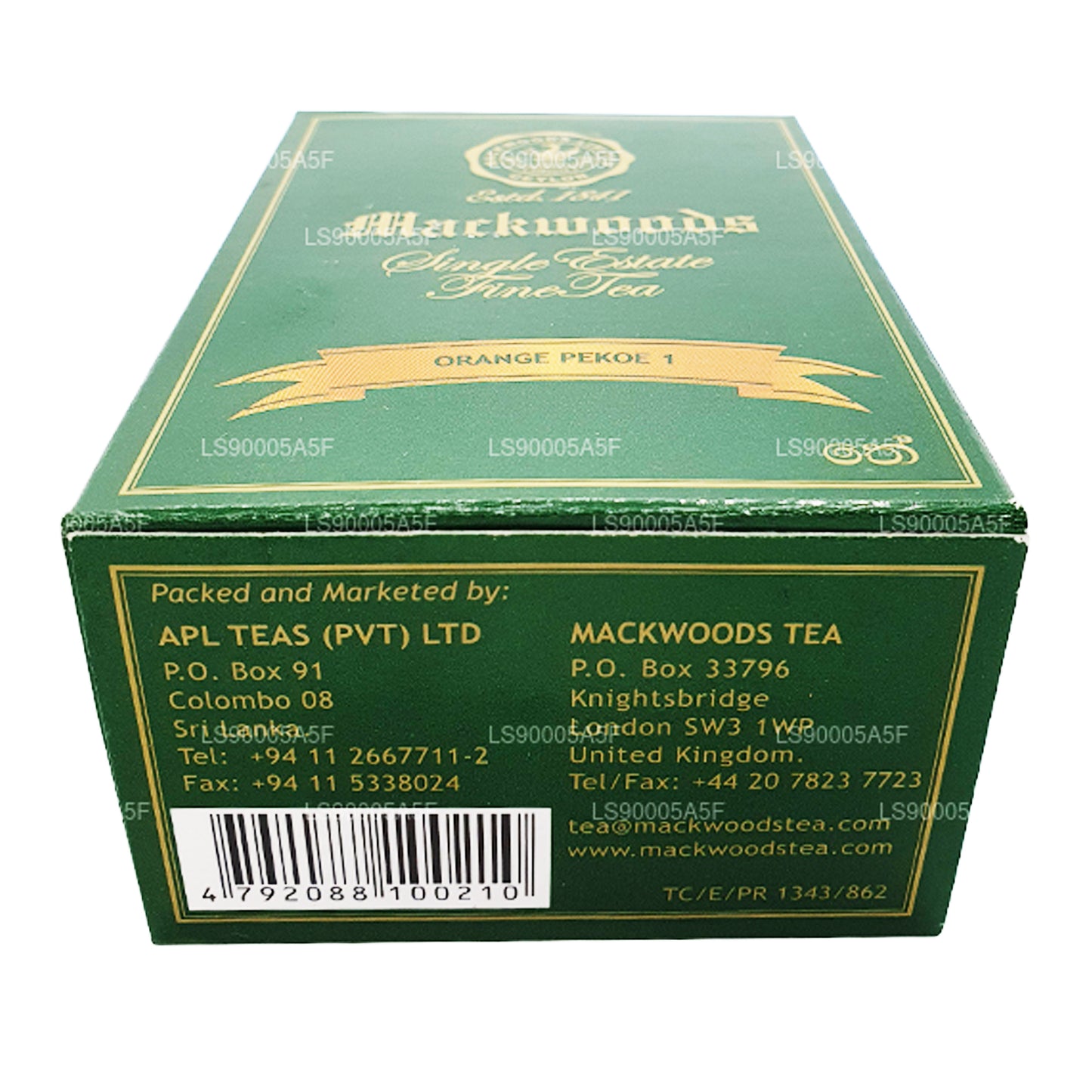 Mackwoods Orange PEKOE 1 Tee (100 g)