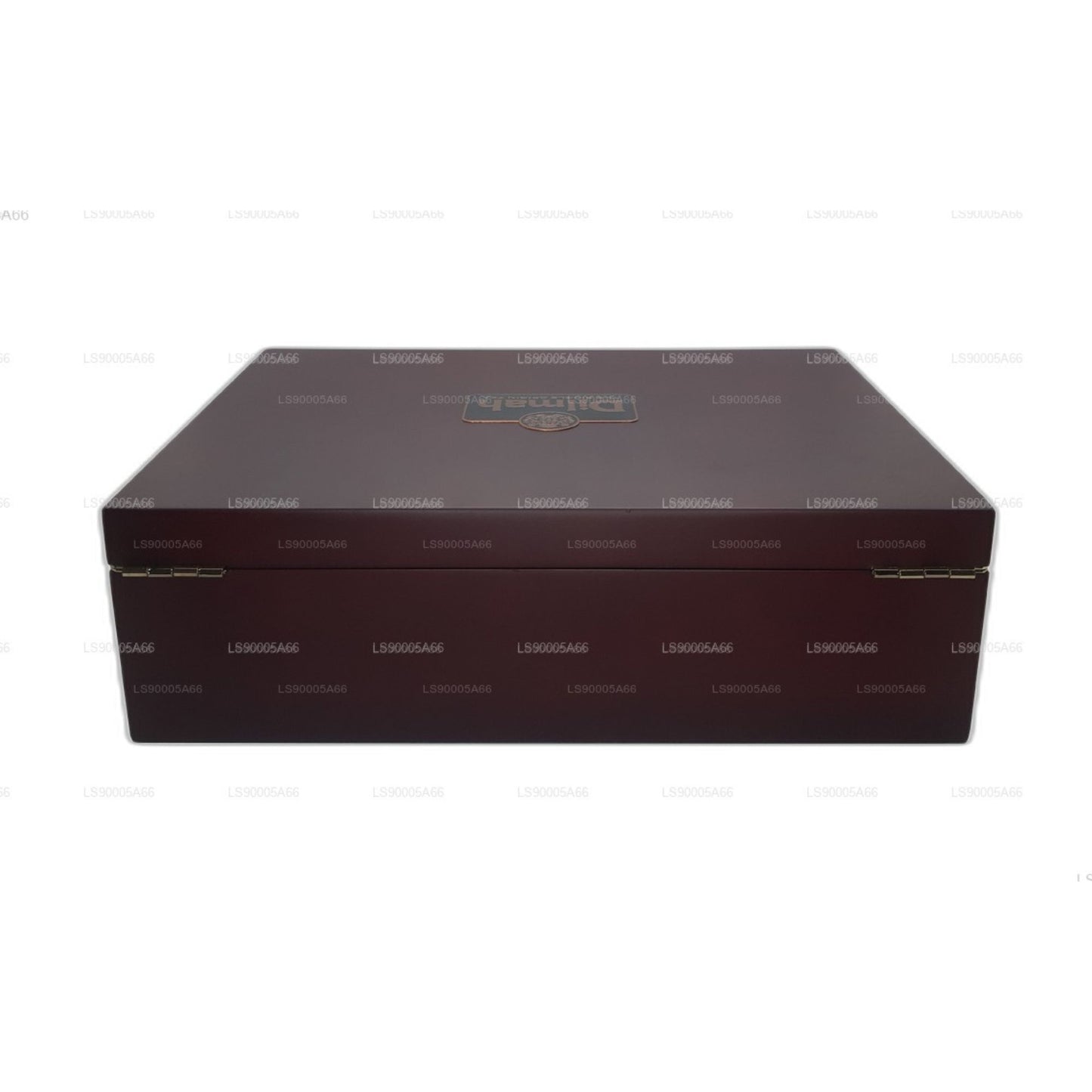 Dilmah Luxury Presenter aus Holz mit Deckel (12 Sorten)